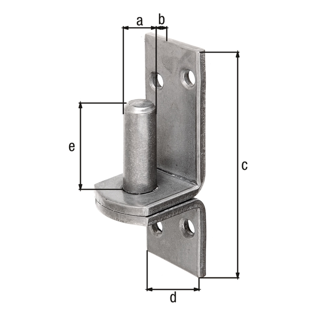 Alberts Kloben auf Platte VA DI 16x 115x 40