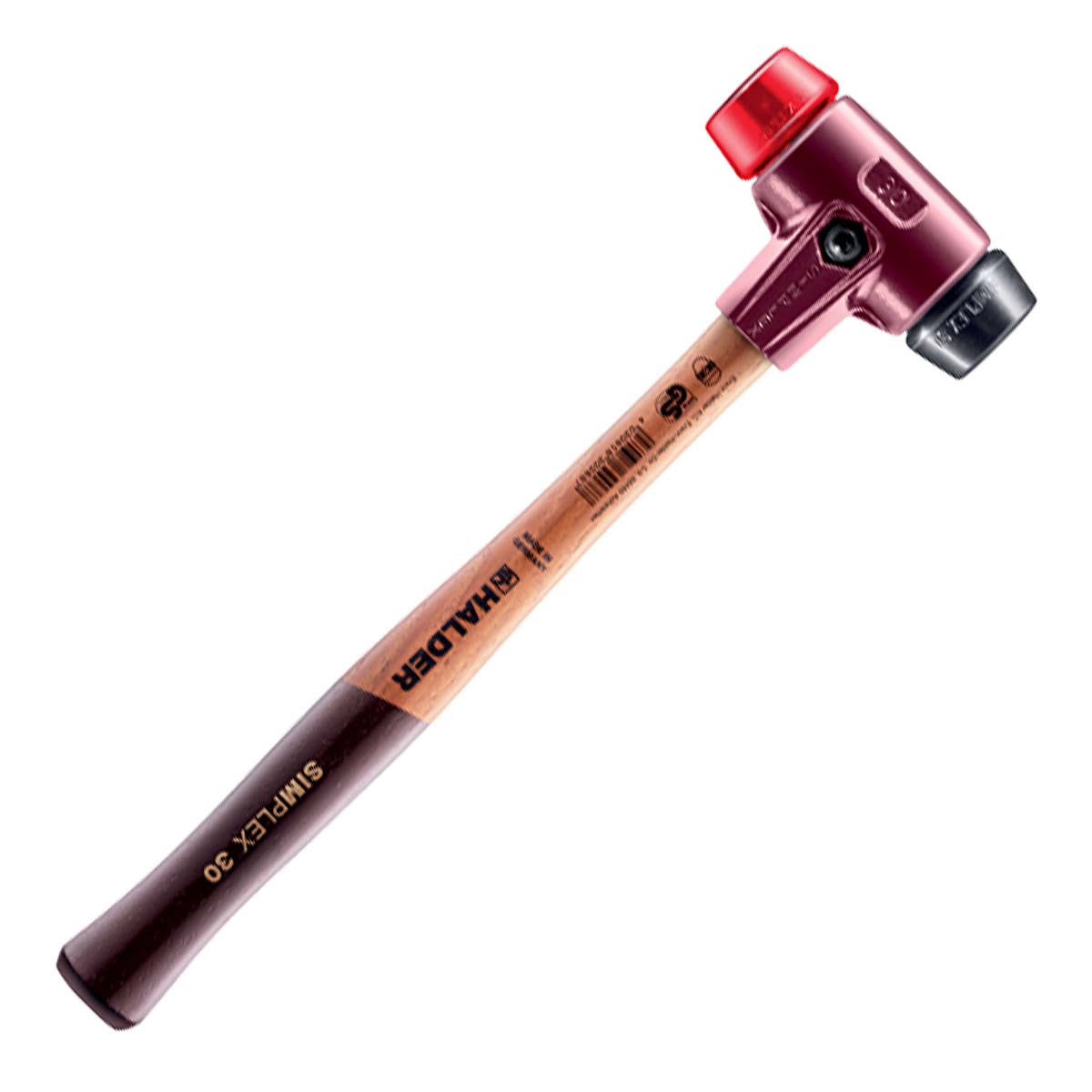 Halder SIMPLEX-Schonhammer 30 mm, Gummi / Plastik Halder SIMPLEX-Schonhammer 30 mm, Gummi / Plastik