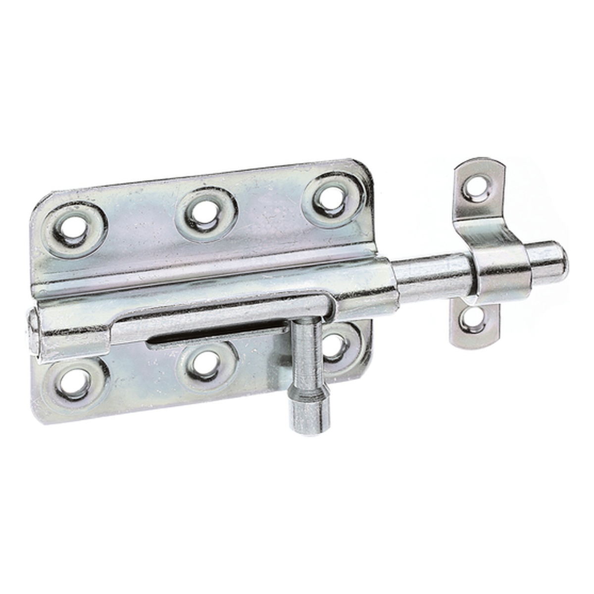 Alberts Bolzenriegel mit befestigter Schlaufe 80 x 59 mm Alberts Bolzenriegel mit befestigter Schlaufe 80 x 59 mm