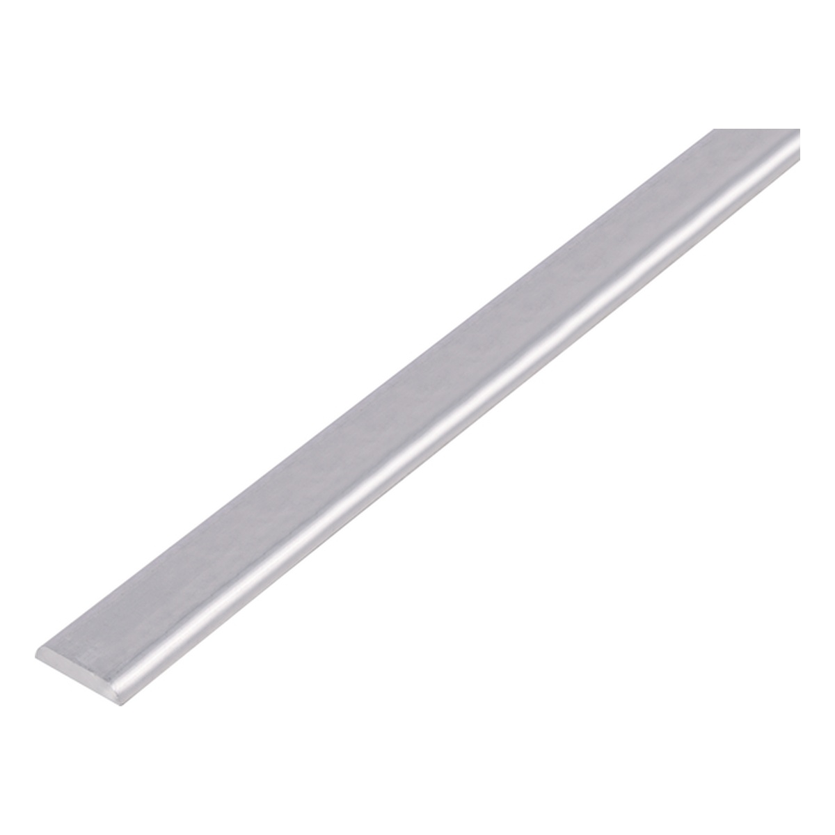 Alberts BA-Abdeckprofil mit abgerundeten Kanten, 19 x 1000 x 4 mm, Aluminium, natur - 1 Stk.
