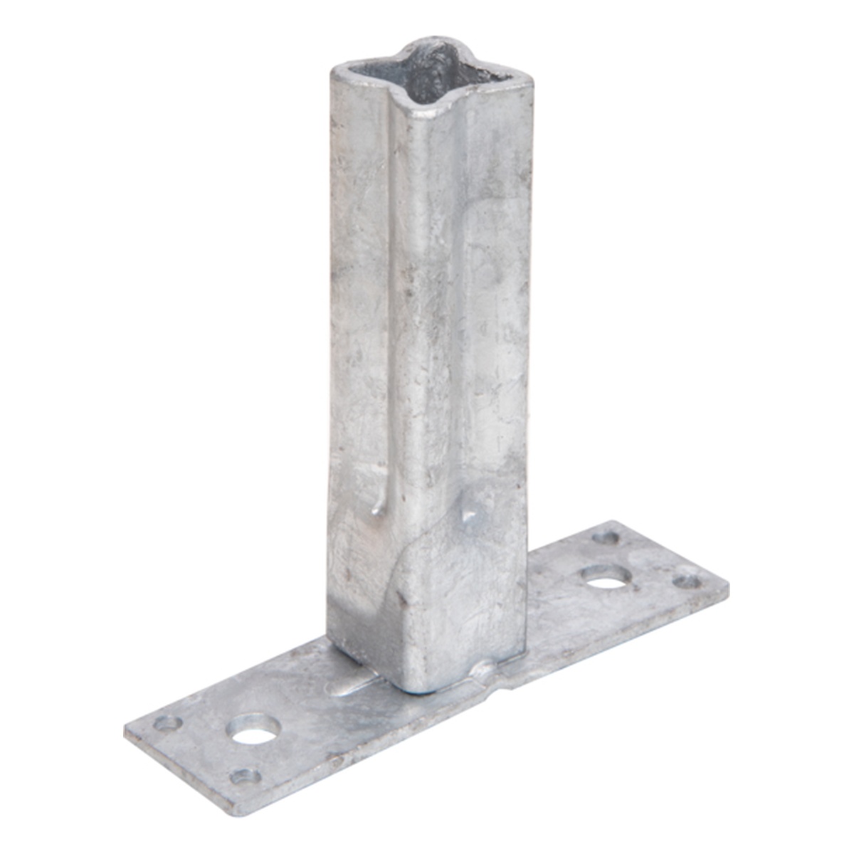 Alberts Handlaufstütze für Universalpfosten, 30 x 98 x 104 mm, Stahl roh, feuerverzinkt - 1 Stk. Alberts Handlaufstütze für Universalpfosten, 30 x 98 x 104 mm, Stahl roh, feuerverzinkt - 1 Stk.