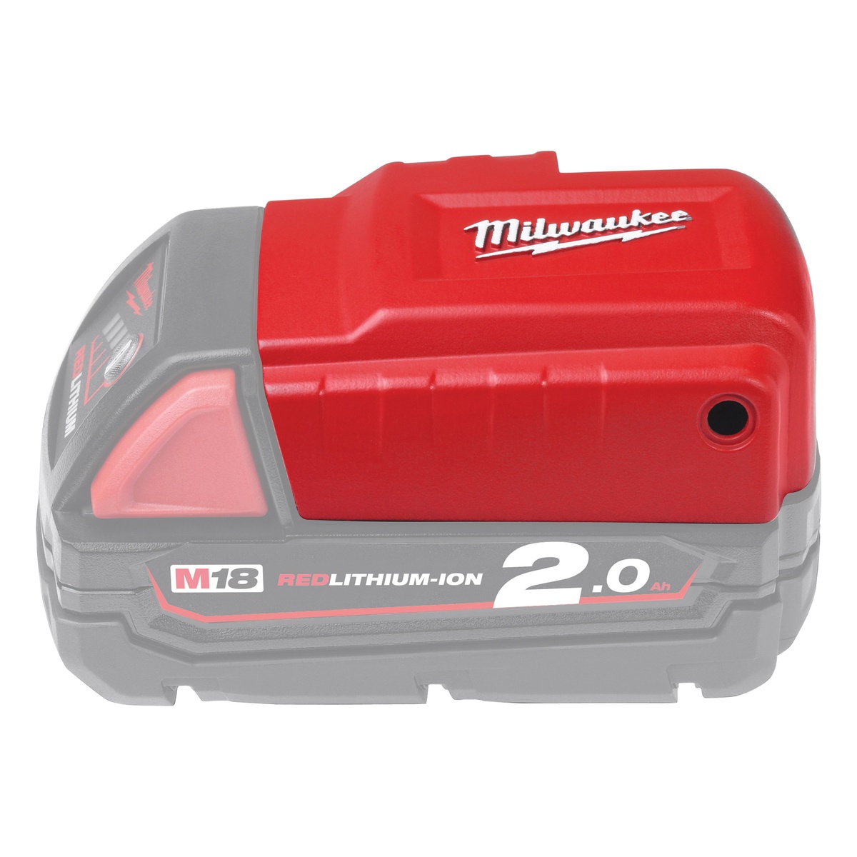 Milwaukee 18 V Adapter für M12HJ2 M18 USB PS - 1 Stk.