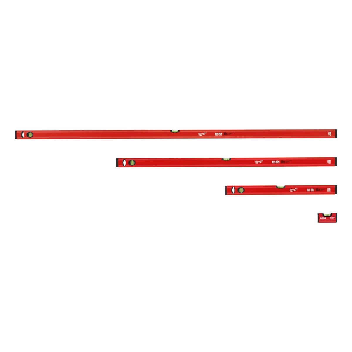 Milwaukee Wasserwaagen Slim Promoset 4-teilig - 1 Stk. Milwaukee Wasserwaagen Slim Promoset 4-teilig - 1 Stk.