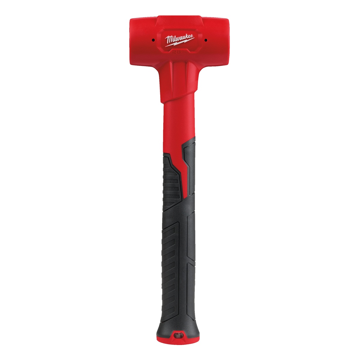 Milwaukee Schonhammer rückschlagfrei, 790 g, Ø 47 mm, Kopf mit Stahlkugeln gefüllt, stahlverstärkter Griff