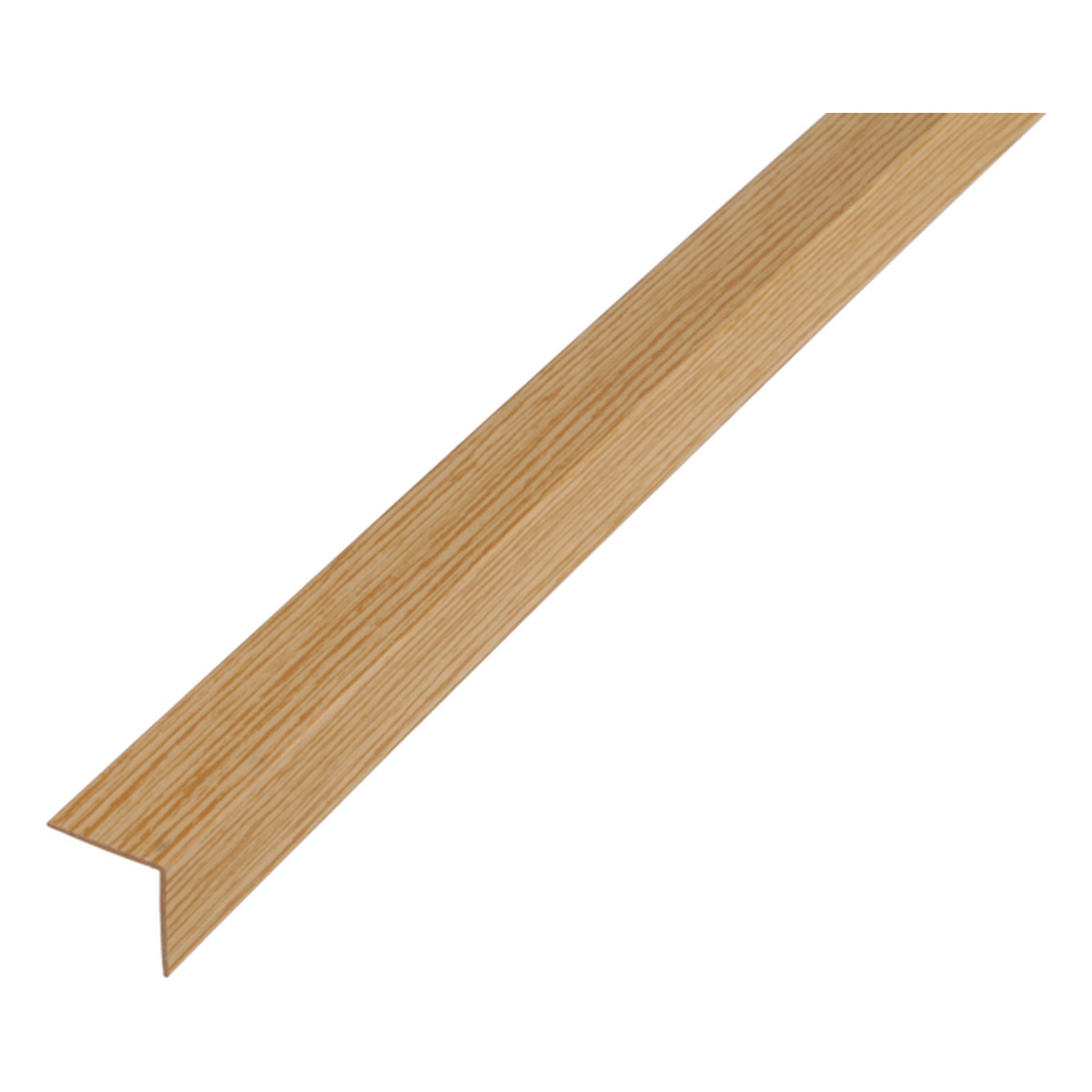 Alberts Winkelprofil, 20 x 20 x 1,5 x 1000 mm, PVC-U, Farbe: Dekor Eiche - 1 Stk.