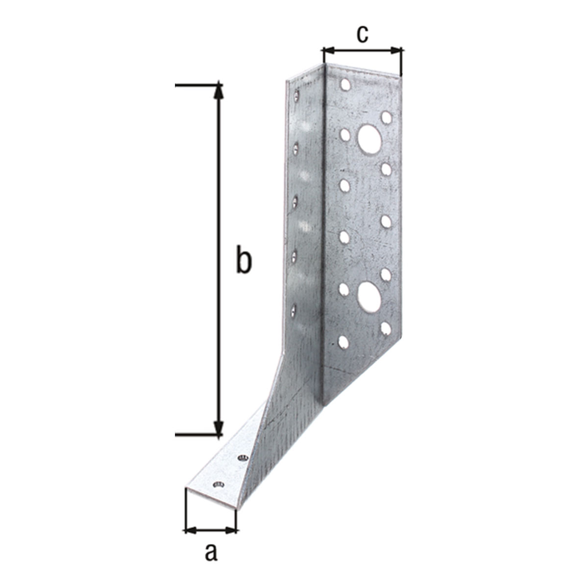 Alberts Balkenschuh, TypA, rechts, verzinkt, 25x140 1 Stk.