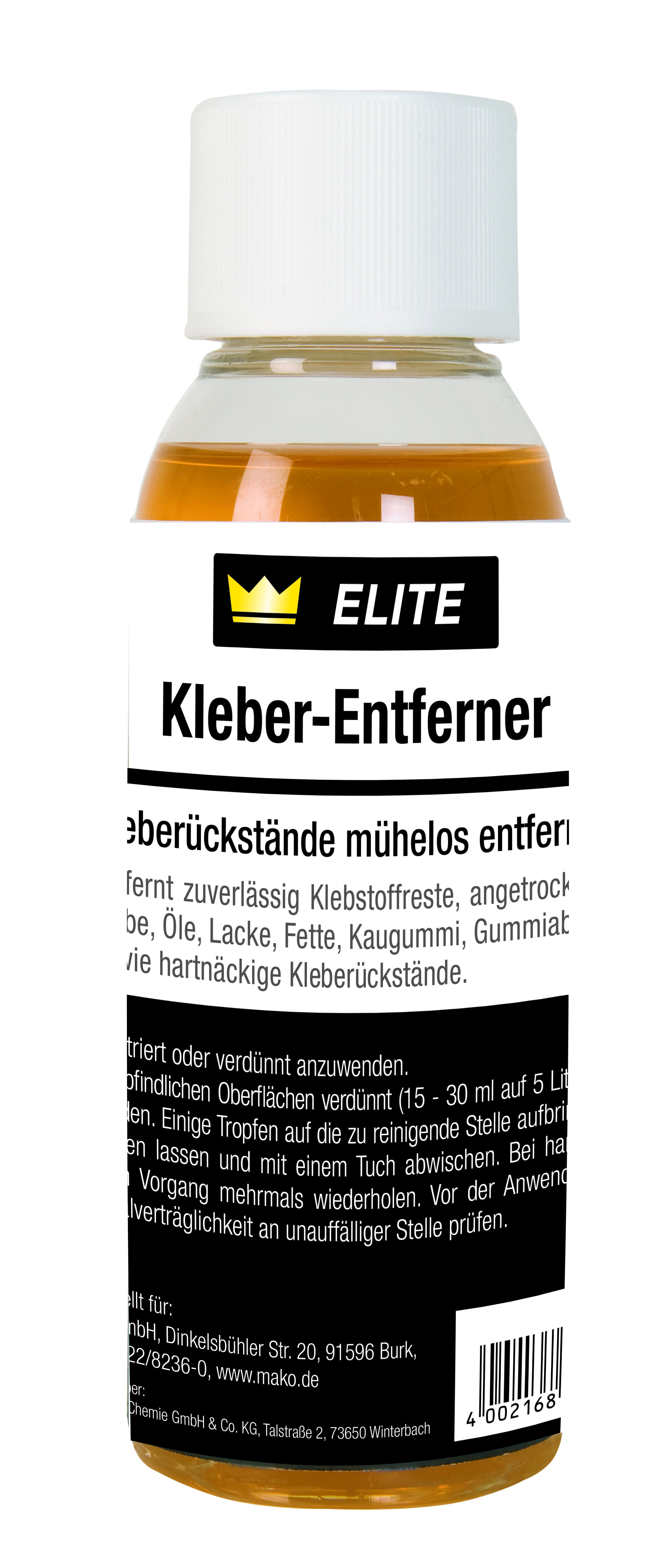 Mako Elite Kleber-Entferner 125 ml