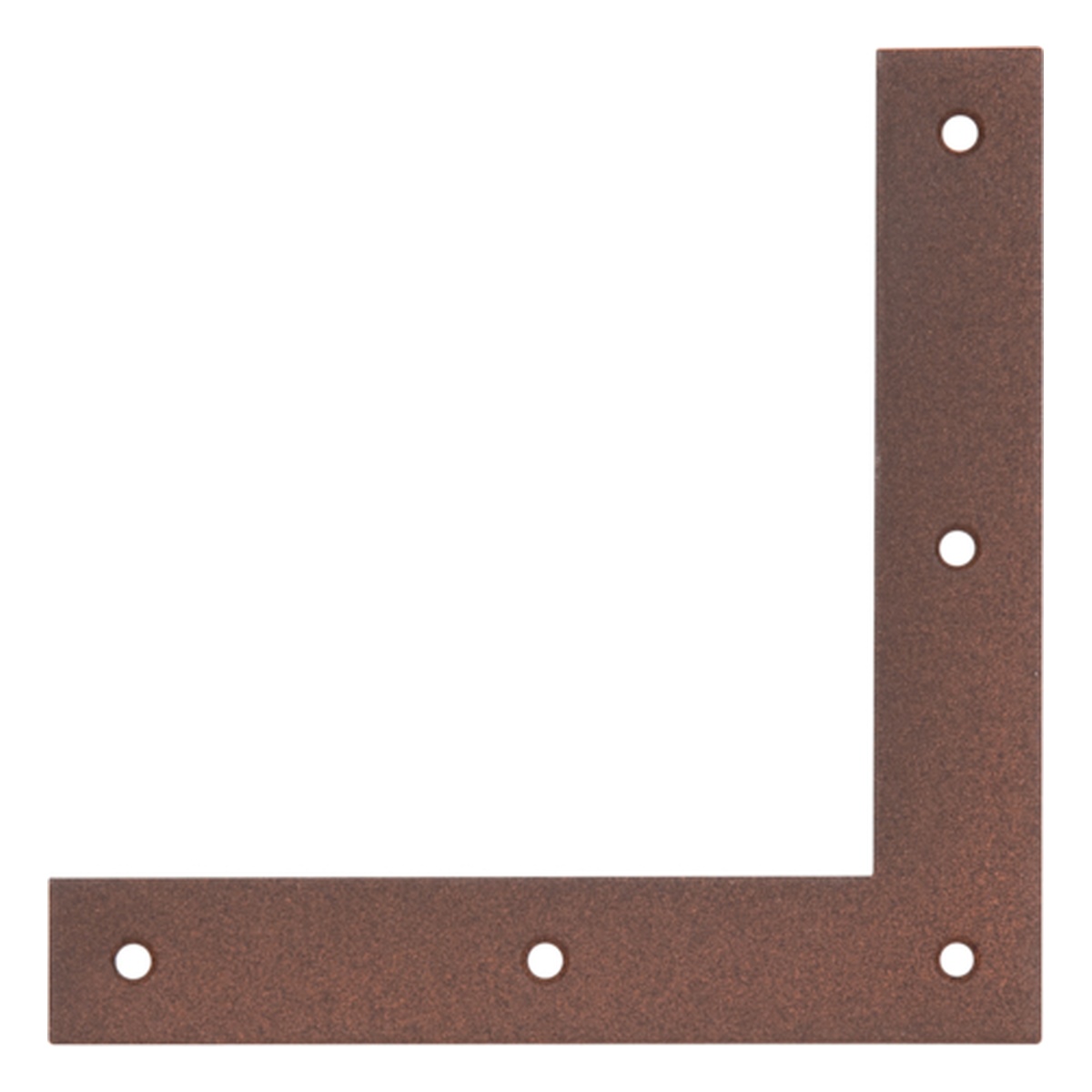 Alberts DURAVIS Eckwinkel,sendzimirvz, rostbraun duplexbeschichtet,120x120x20 mm