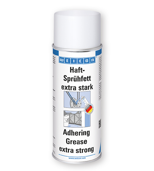 WEICON Haft-Sprühfett extra stark, Schmierstoff für Unterwasser-Anwendungen, 400 ml, beige