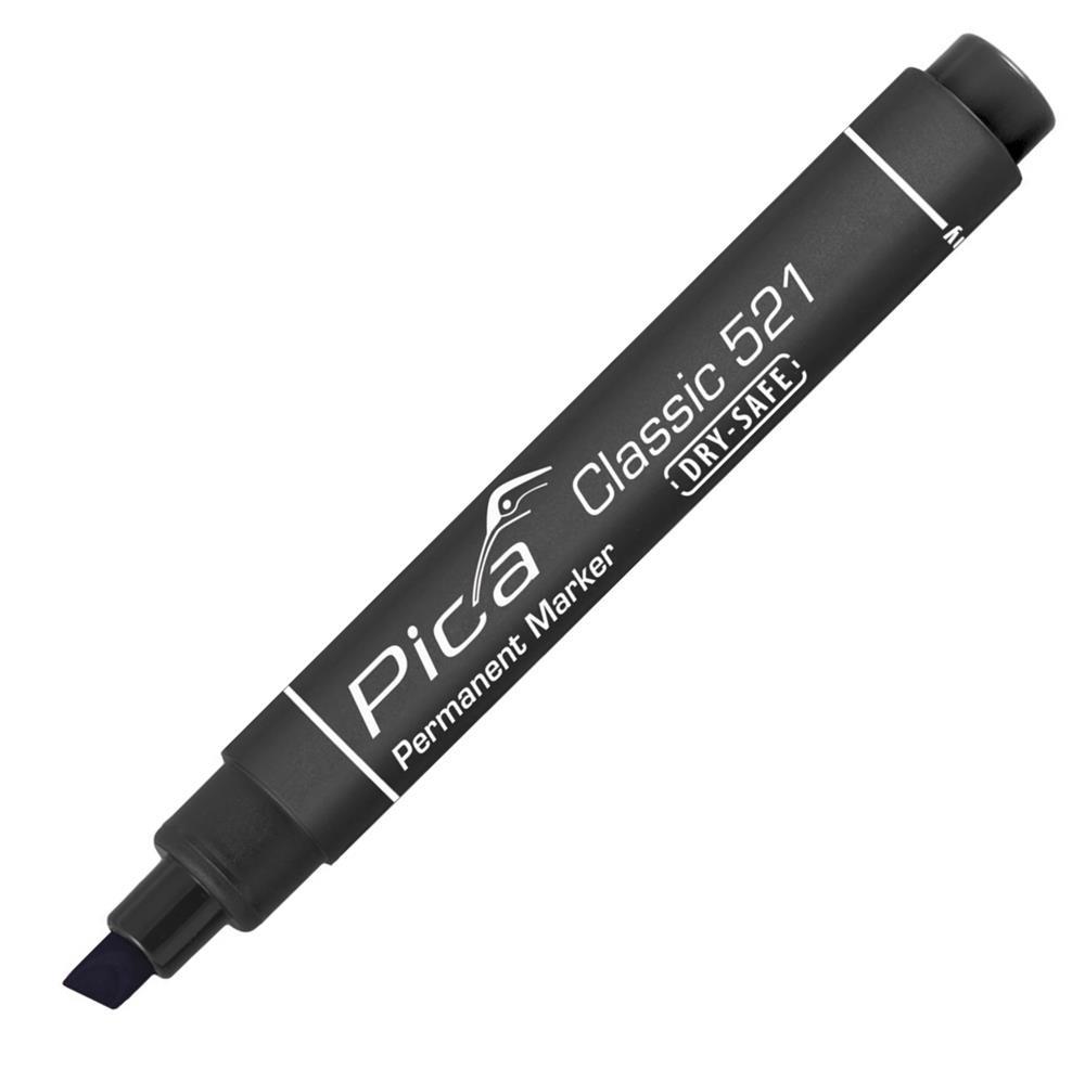 Pica Classic Permanent Marker 521 Keilspitze 2-6 mm, schwarz