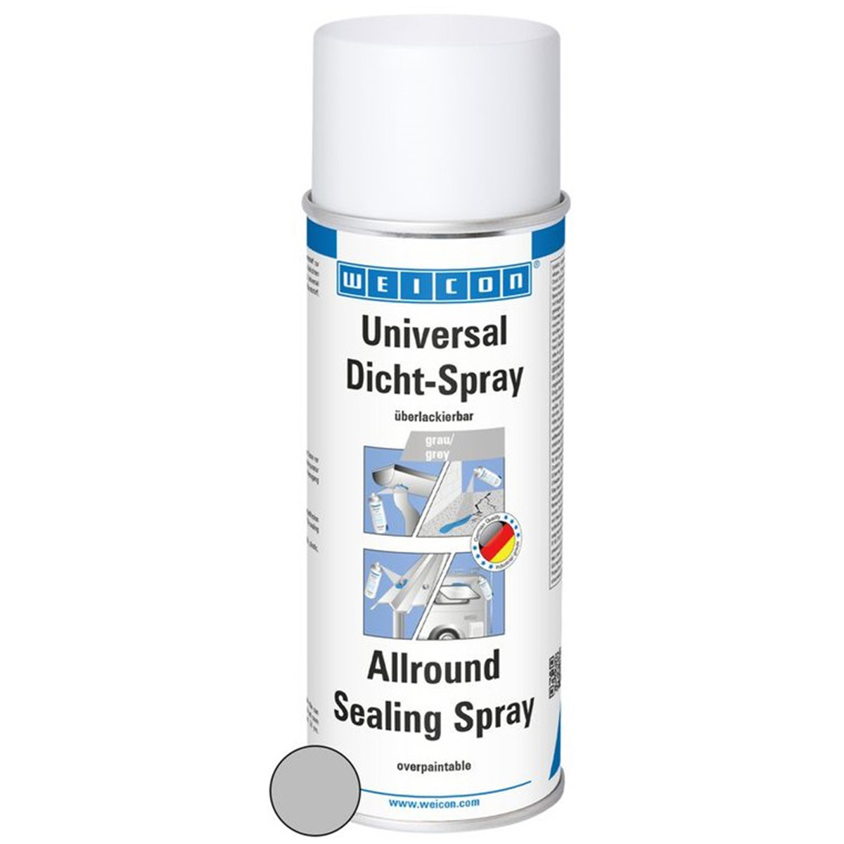 WEICON Universal Dicht-Spray, 400 ml, grau
