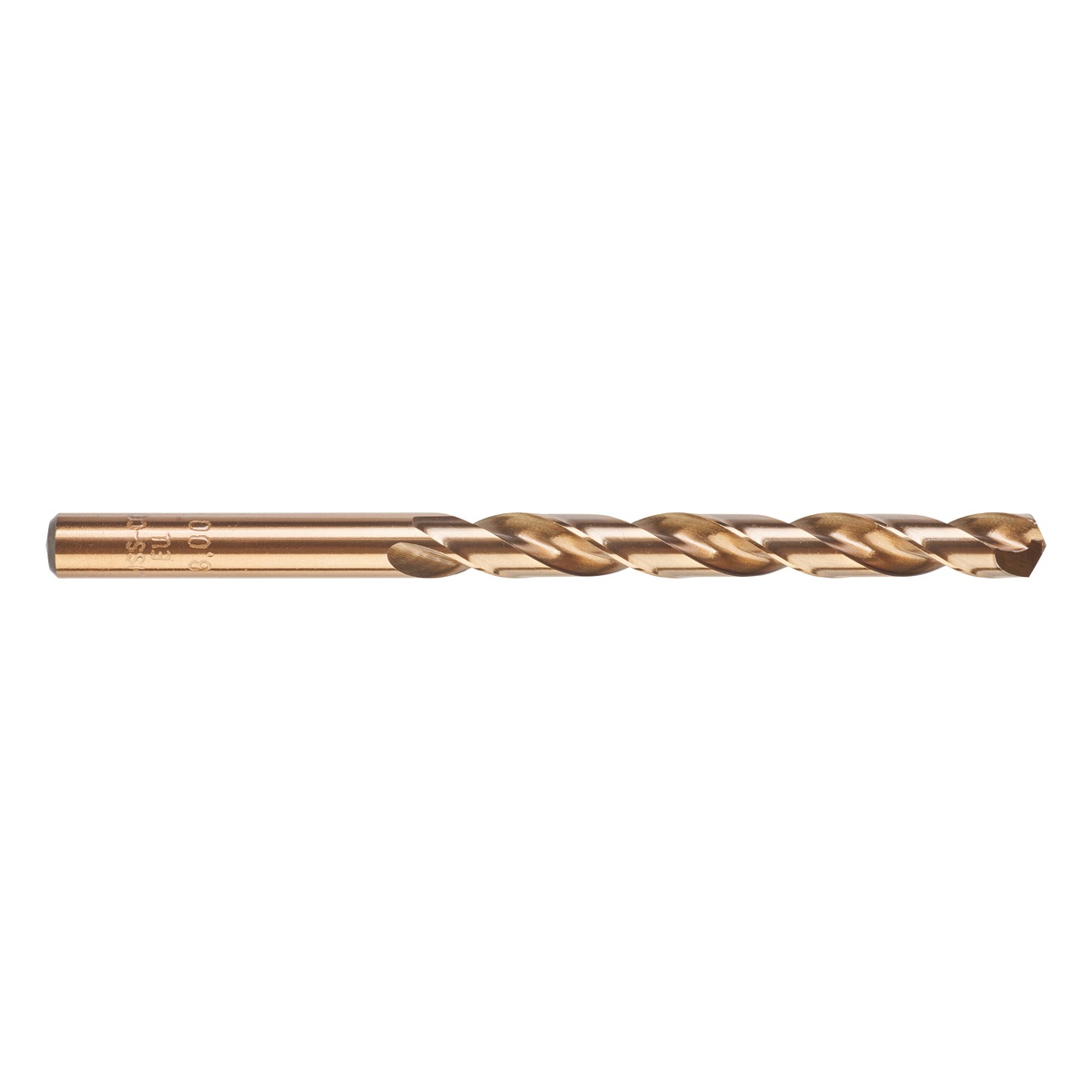 Milwaukee HSS-G RED COBALT Metallbohrer DIN 338 8,0 x 117 mm, HSS-G Co - 5 Stk.