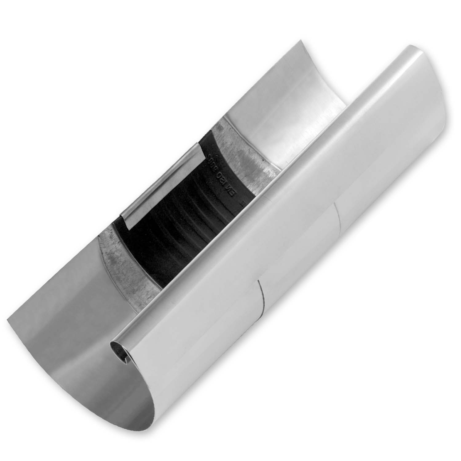 Zambelli Rinnen-Dilatation Titanzink einseitig 333 mm 6tlg mit Schutzblende