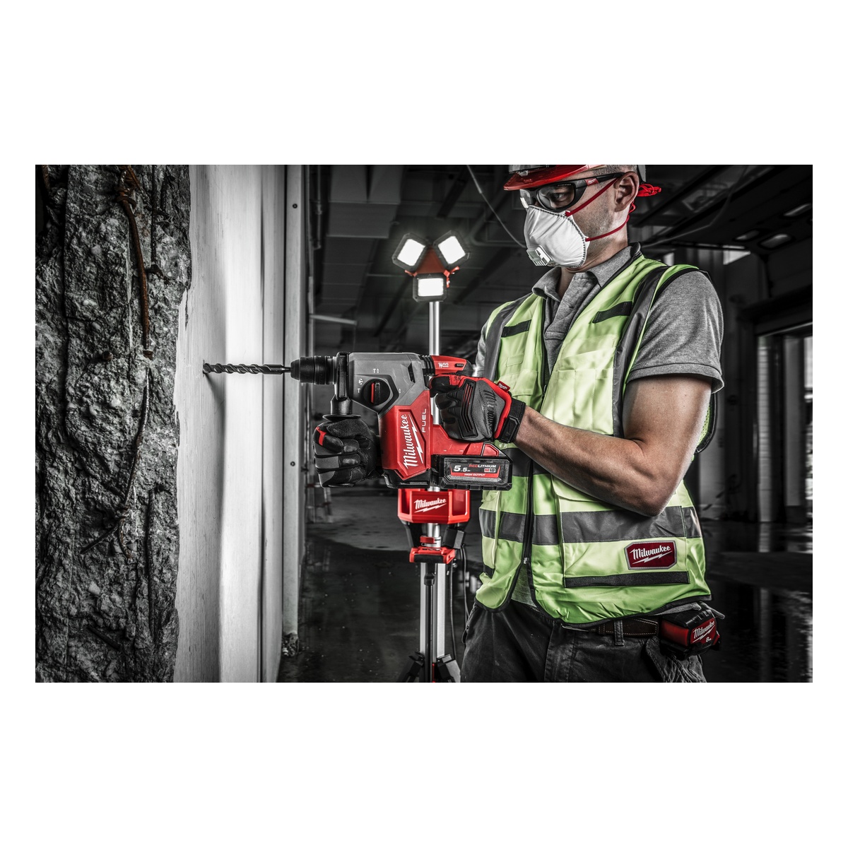 Milwaukee FUEL  Akku-Kombihammer M18FHX-0X - 1 Stk. Milwaukee FUEL  Akku-Kombihammer M18FHX-0X - 1 Stk.