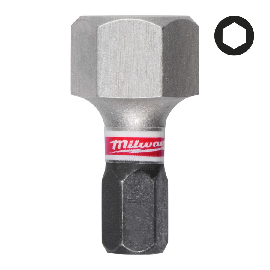 Milwaukee Bits HEX12 25mm (3 stk.)