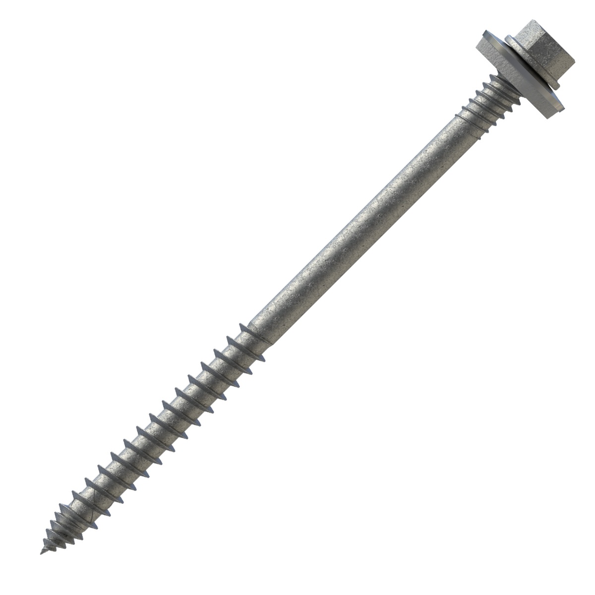Reisser RP-TD-P Sandwich-Bohrschraube 6,5x250 mm, E16, Bimetall (Edelstahl A2/Stahl), Teilgewinde, SW8, Holz-UK - 50 Stk.