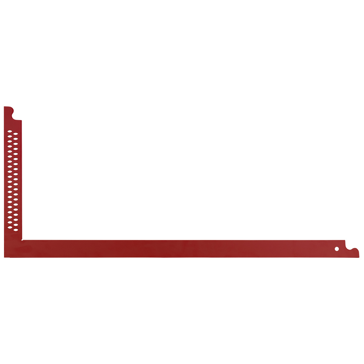 Sola Zimmermannswinkel ZWCA rot besch.,mit Anreisslöcher 600 x 280 mm