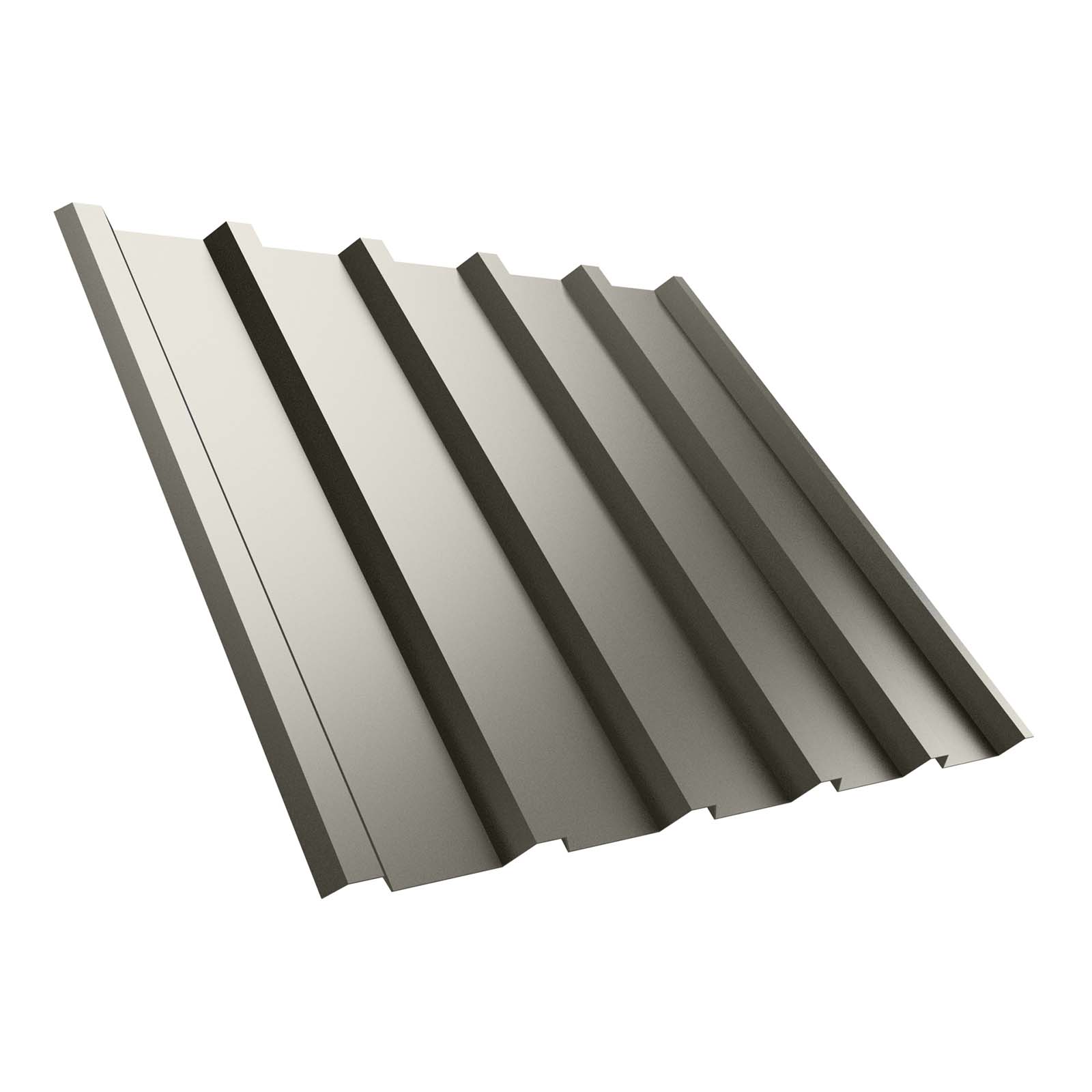 Trapezblech T35M Dach 0,5 mm, RAL 9002 Grauweiss, 7400 mm Länge