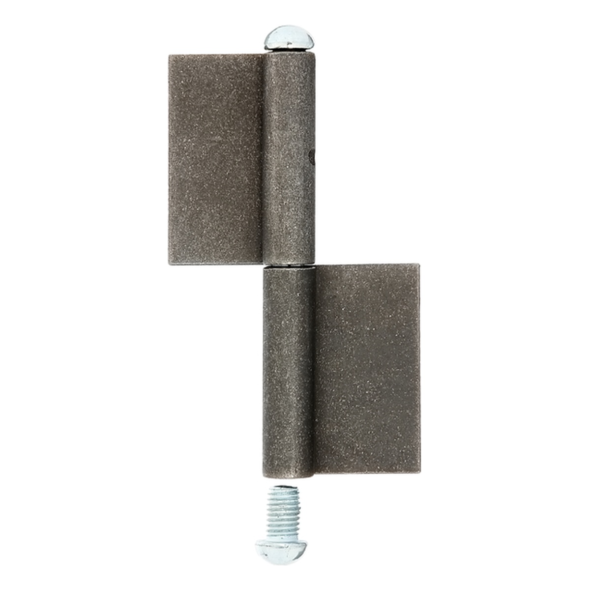 Alberts Konstruktionsband zum Anschweißen, zweiteilig, Typ KO4, 120 x 30 mm, Stahl roh - 1 Stk.