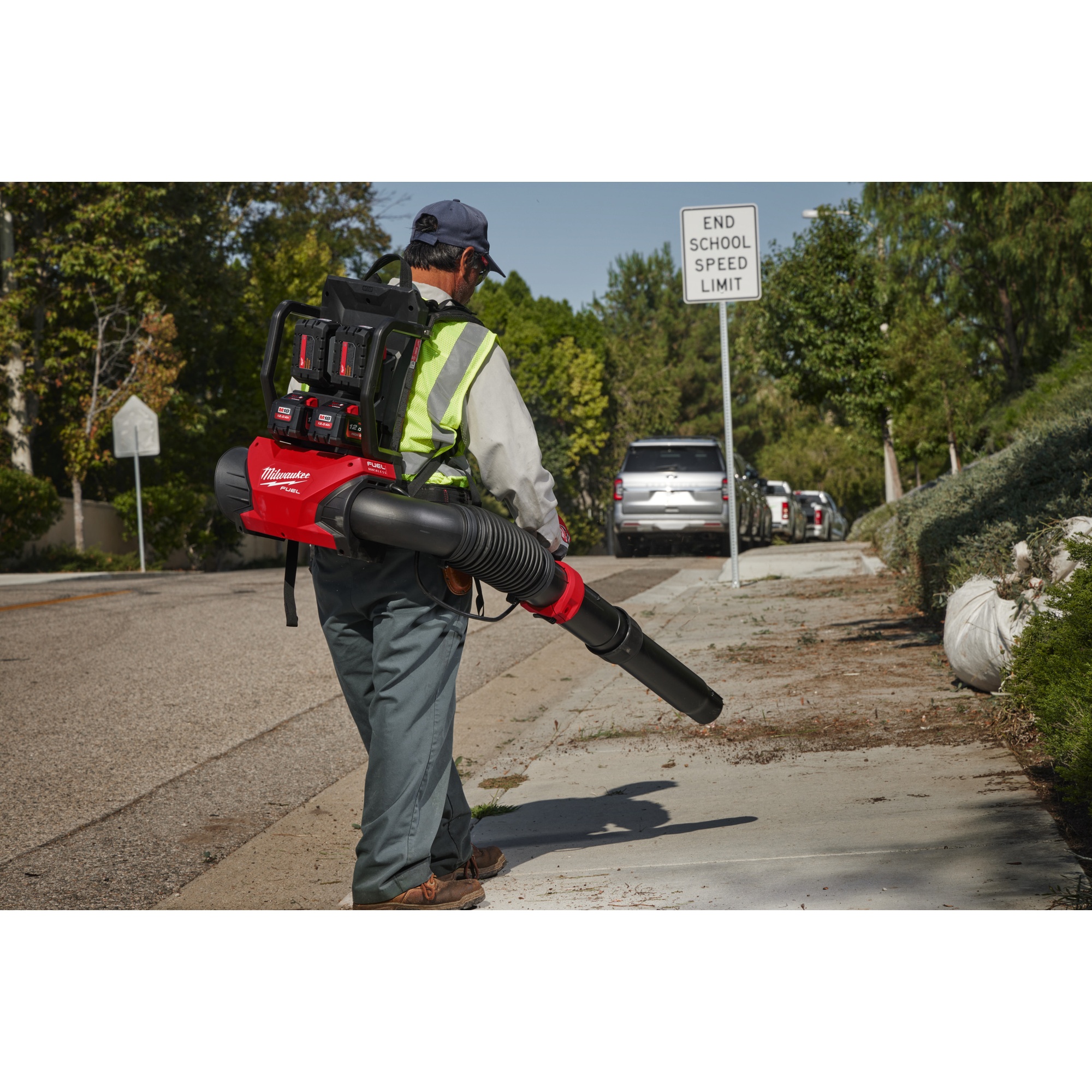Milwaukee M18 FUEL Akku-Rucksackgebläse M18F2BPB-0 - 1 Stk.