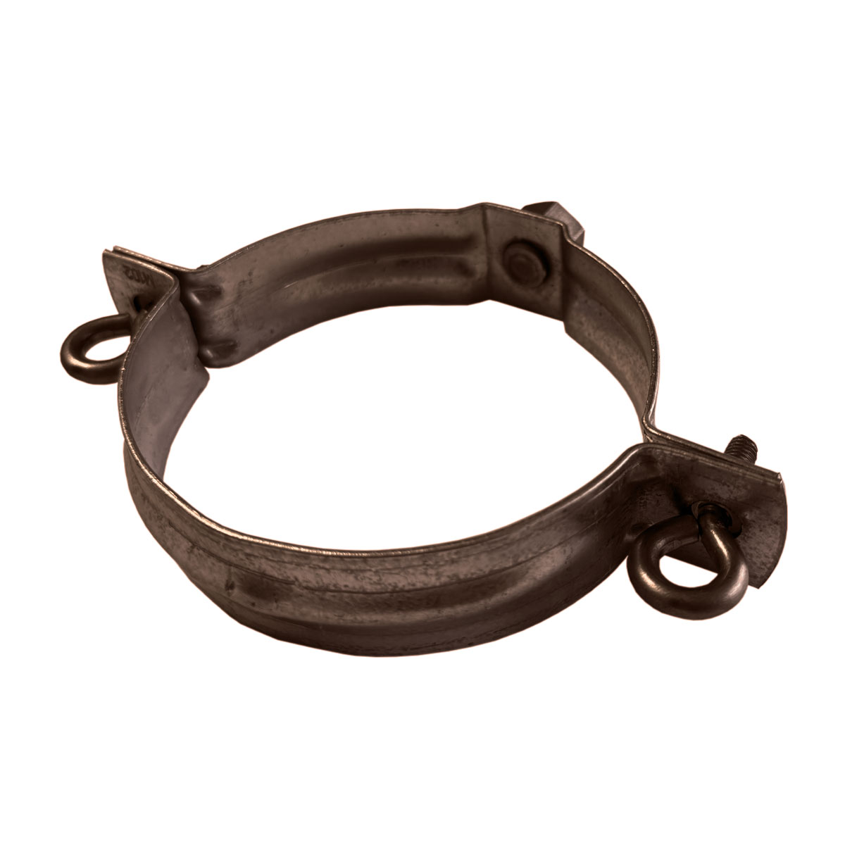 Zambelli Standrohrschelle für Stockschraube 125 mm / M10, verzinkt, Farbe Testa di Moro Zambelli Standrohrschelle für Stockschraube 125 mm / M10, verzinkt, Farbe Testa di Moro