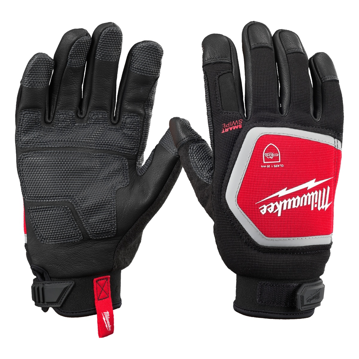 Milwaukee Kettensägen-Schutzhandschuhe Klasse 1, Ziegenleder