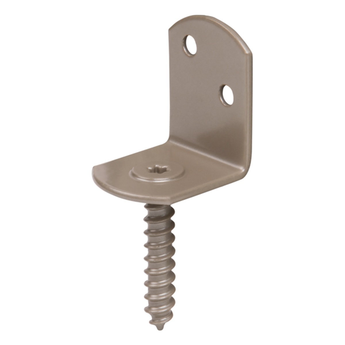 Alberts DURAVIS® Flechtzaunhalter,L-Form, perlbeige 32 x 30 x 38 mm Alberts DURAVIS® Flechtzaunhalter,L-Form, perlbeige 32 x 30 x 38 mm