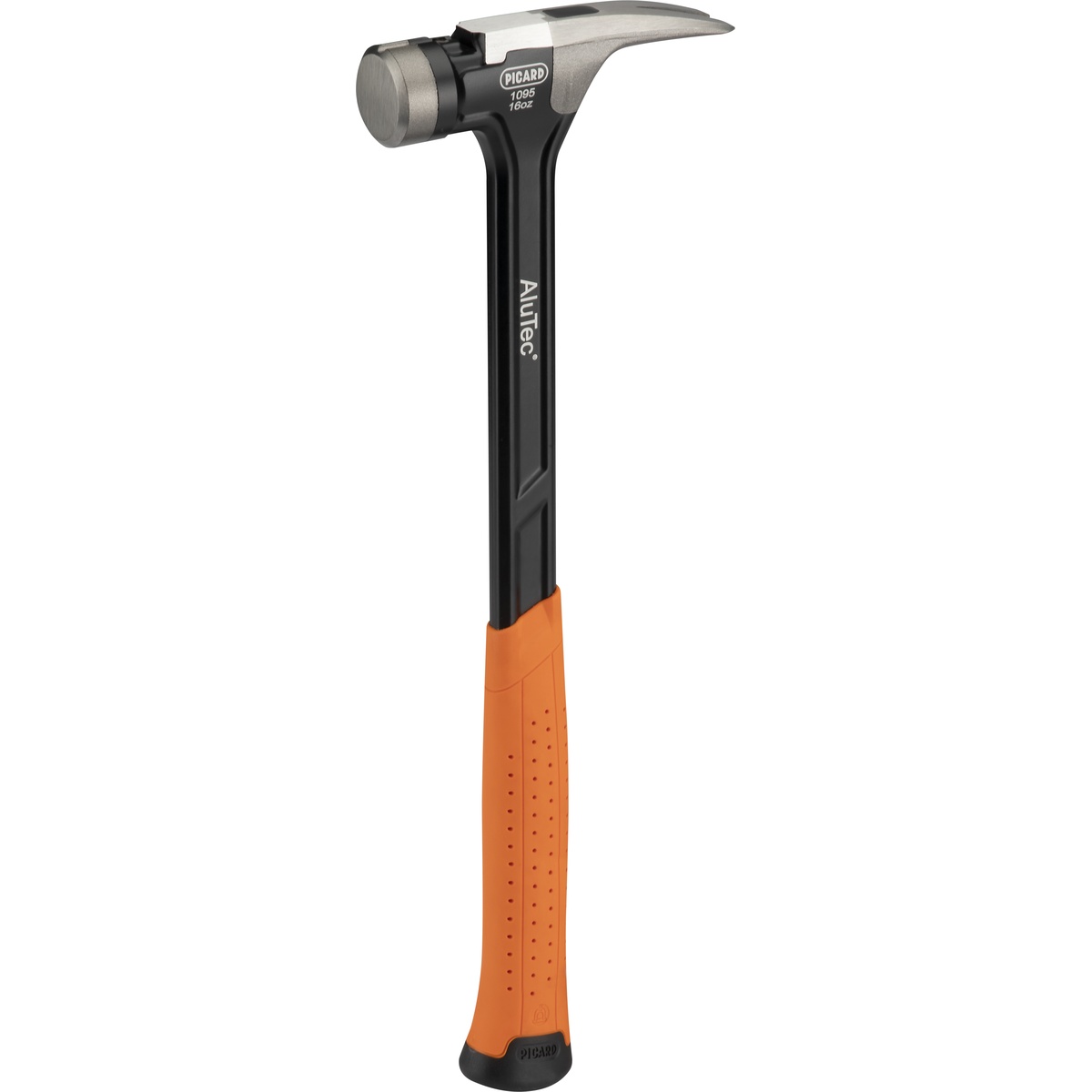 Picard Framinghammer AluTec 1095, 450 g, glatte Bahn, Aluminium-Stiel 405 mm, 775 g, magnetischer Nagelhalter