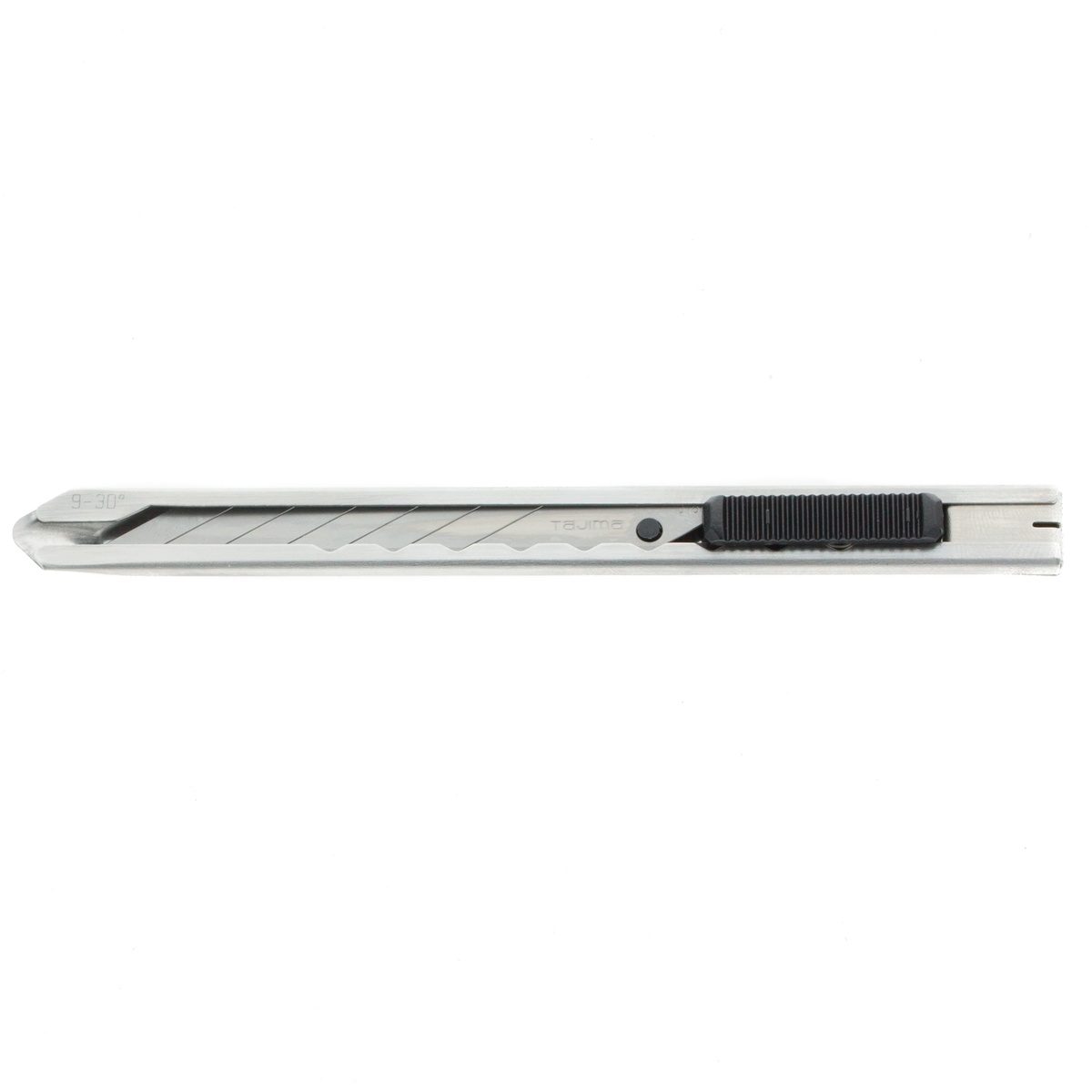 Tajima Lc Edelstahl Cutter 9 mm mit 3 Special-Klingen 30° Auto Lock - 1 Stk.