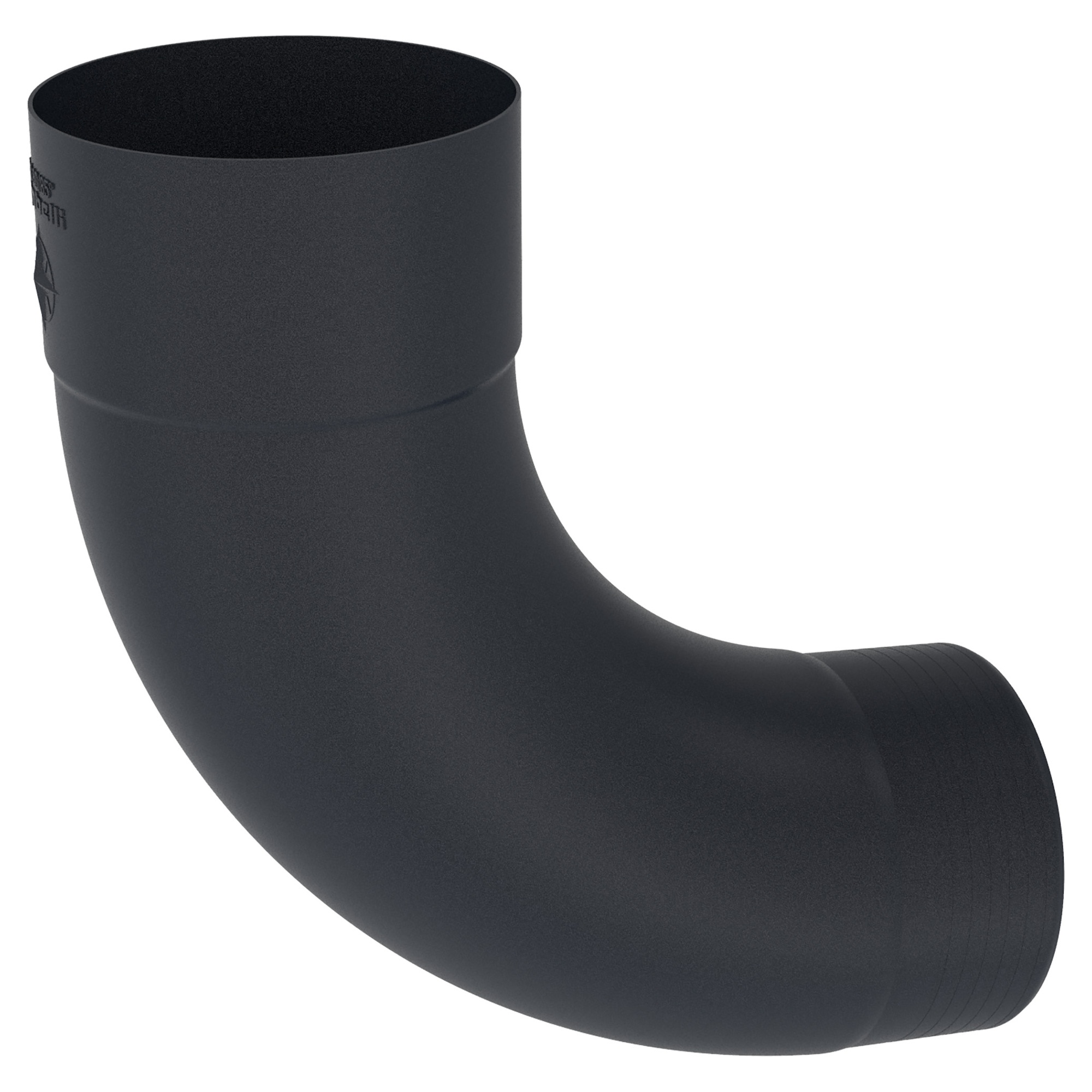 Zambelli Fallrohrbogen Meister-Bogen 85° 80 mm, Anthrazit RAL 7016, COLORDUR - 1 Stk.