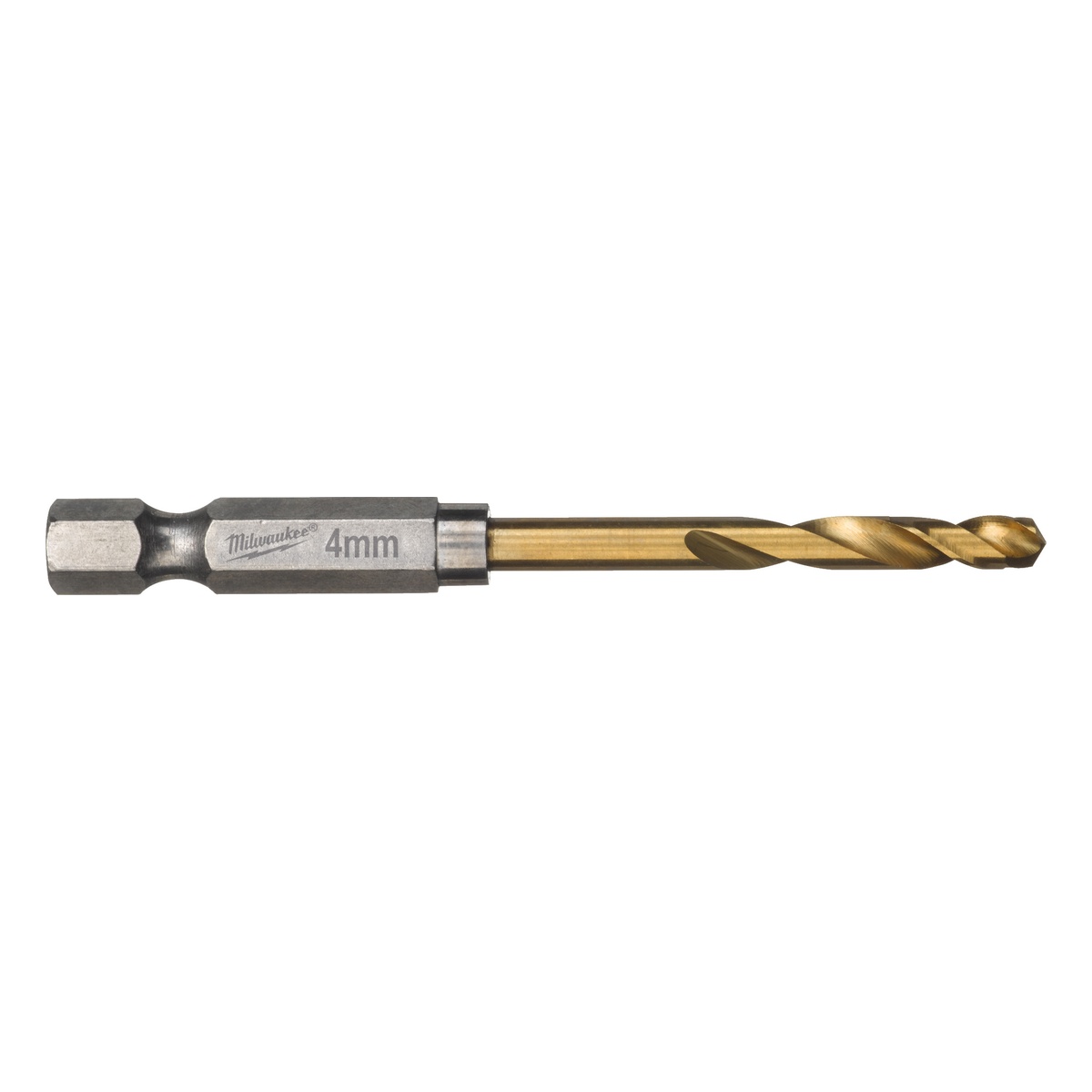 Milwaukee SHOCKWAVE Metallbohrer HSS-G RED HEX Titan 1/4" 4,0 mm - 10 Stk.
