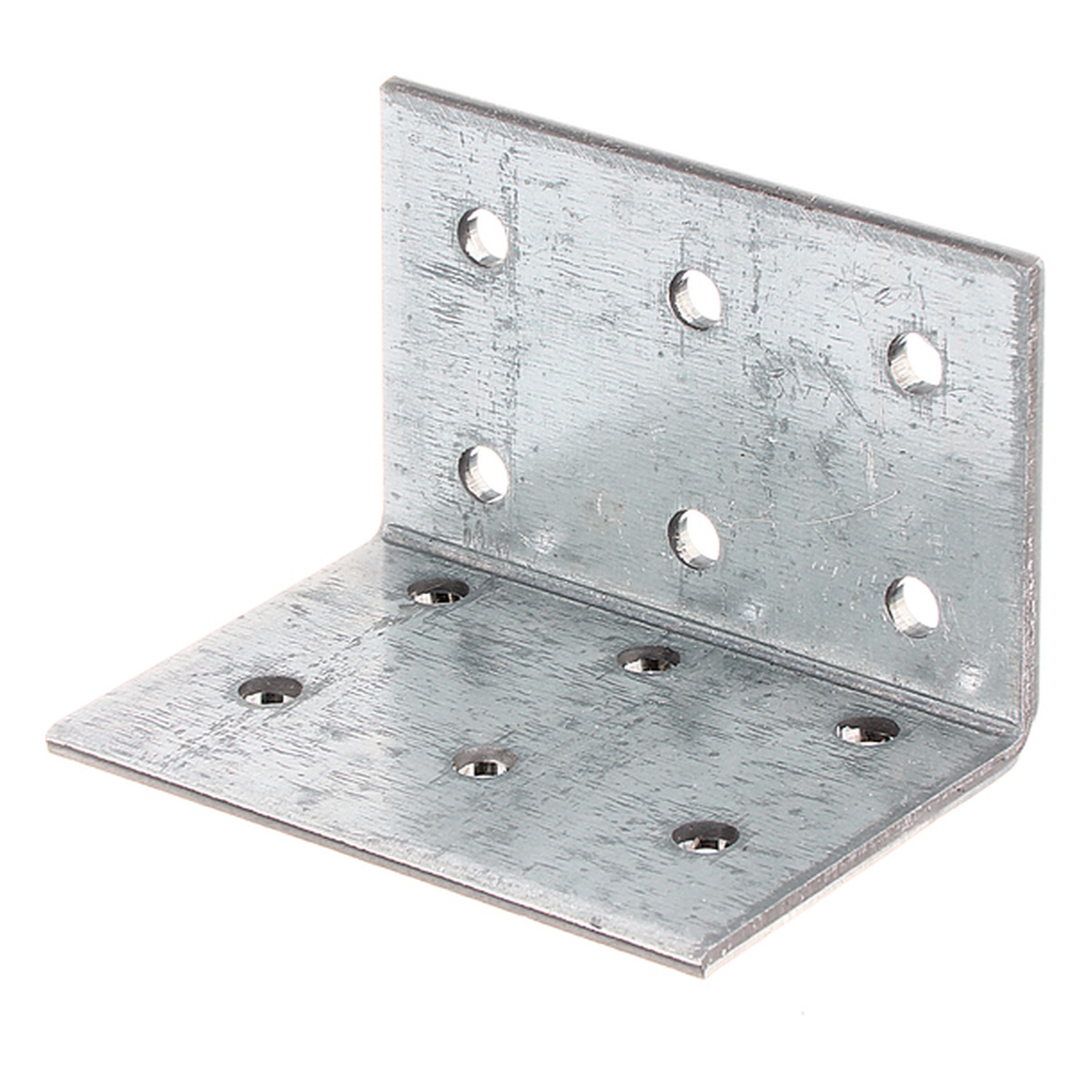 Alberts Lochplattenwinkel, 40 x 40 x 60 mm, Stahl roh, sendzimirverzinkt, CE-Kennzeichnung nach ETA-08/0165 - 1 Stk.