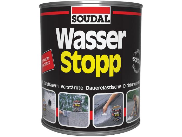 Soudal Wasserstopp 750g grau Dichtungsmasse Dach