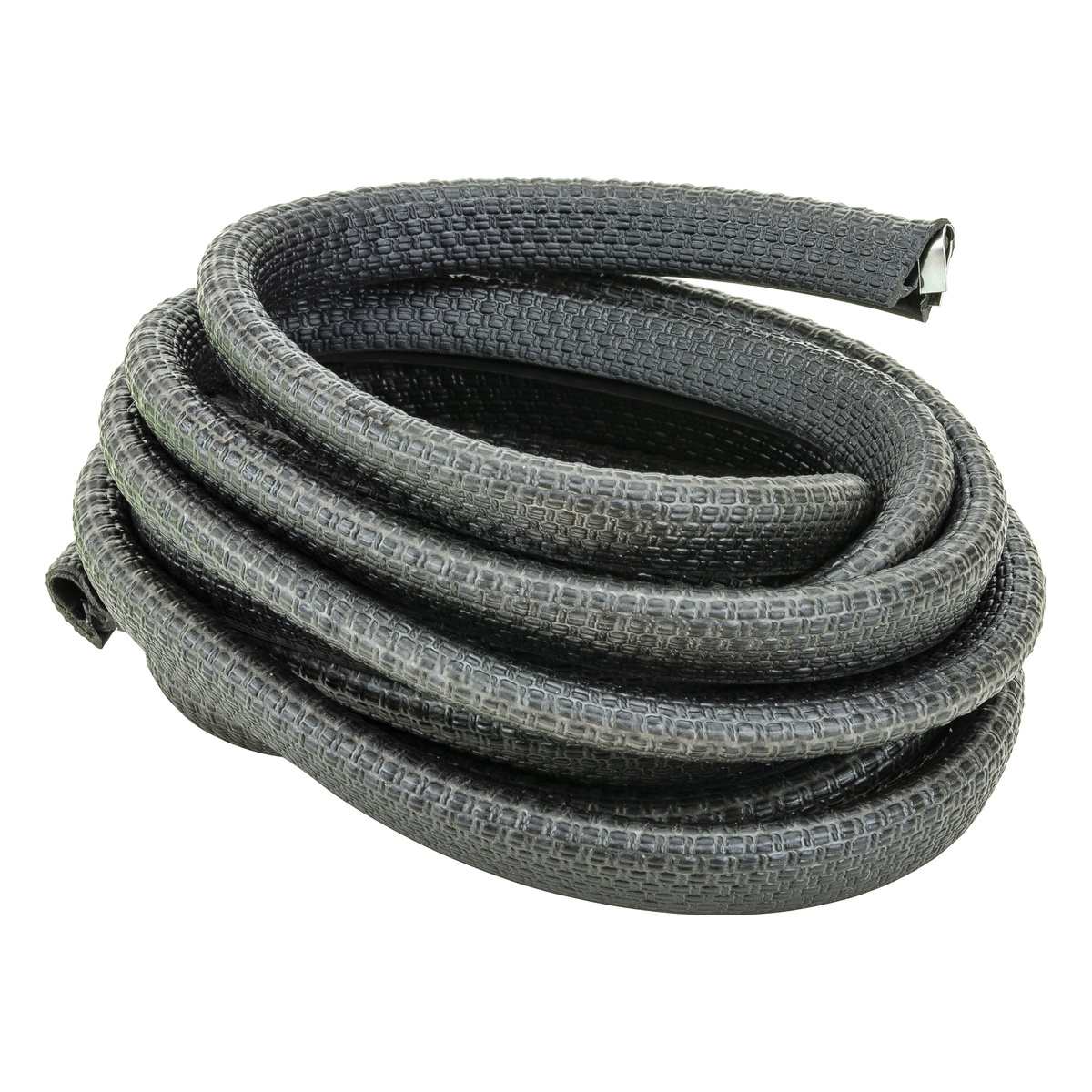 Vormann PVC Kantenschutzprofil 6,5 x 9,5 2,5m schwarz