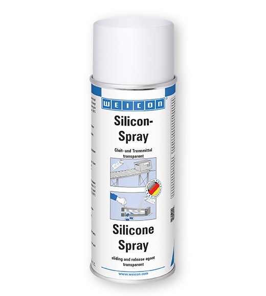 WEICON Silicon-Spray, Gleit- und Trennmittel, 400 ml, farblos, transparent