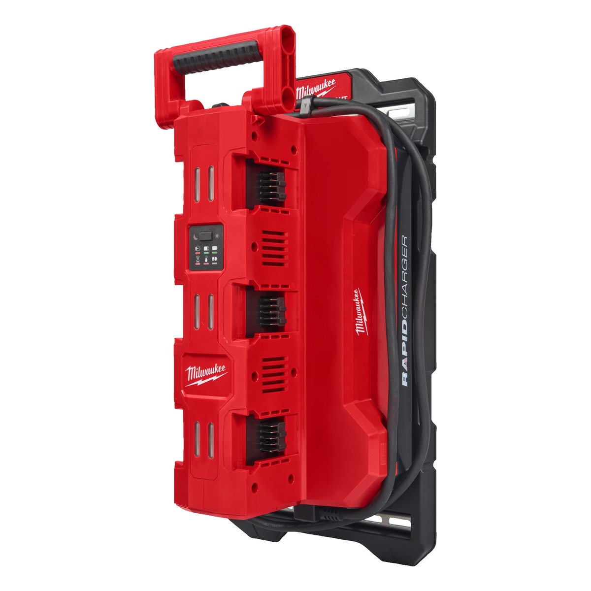 Milwaukee M18 PACKOUT 6-fach Schnellladegerät M18MPC6 - 1 Stk. Milwaukee M18 PACKOUT 6-fach Schnellladegerät M18MPC6 - 1 Stk.