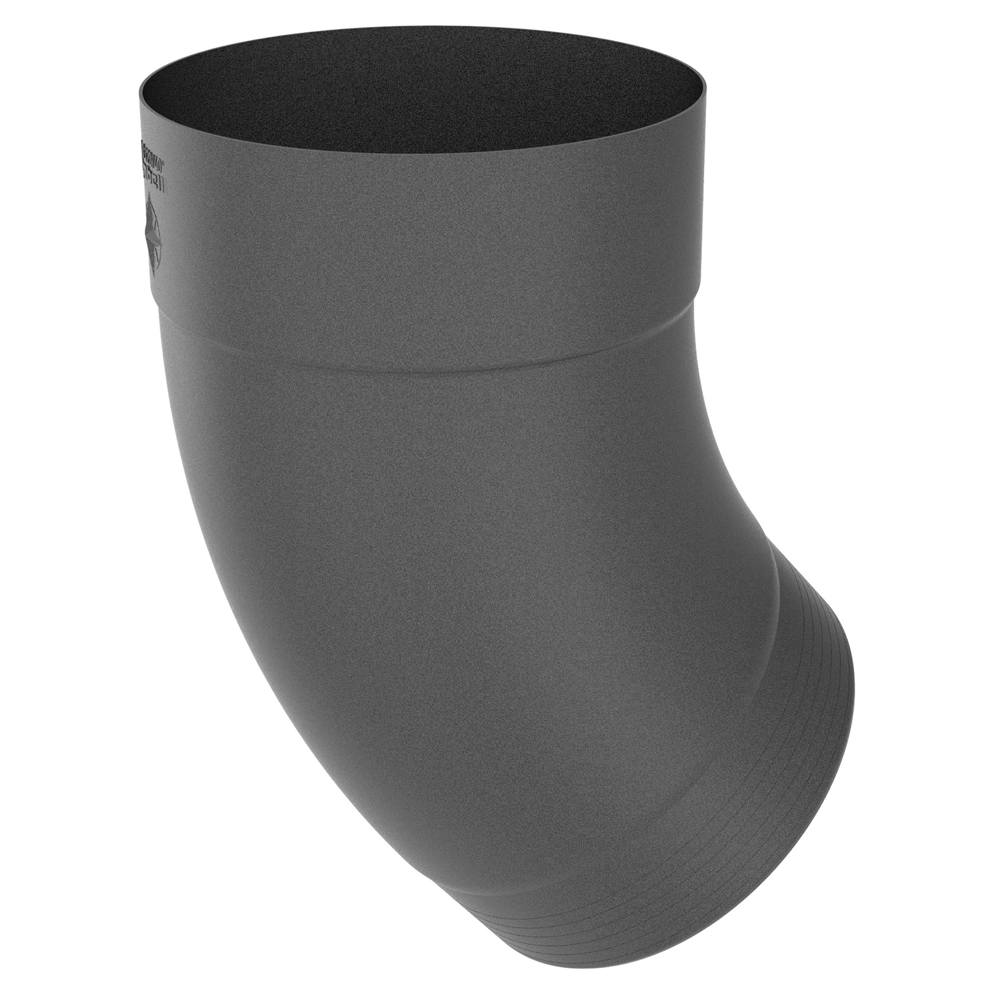 Zambelli Fallrohrbogen Meister-Bogen 40° 120 mm, Grau DB 703, COLORDUR - 1 Stk.