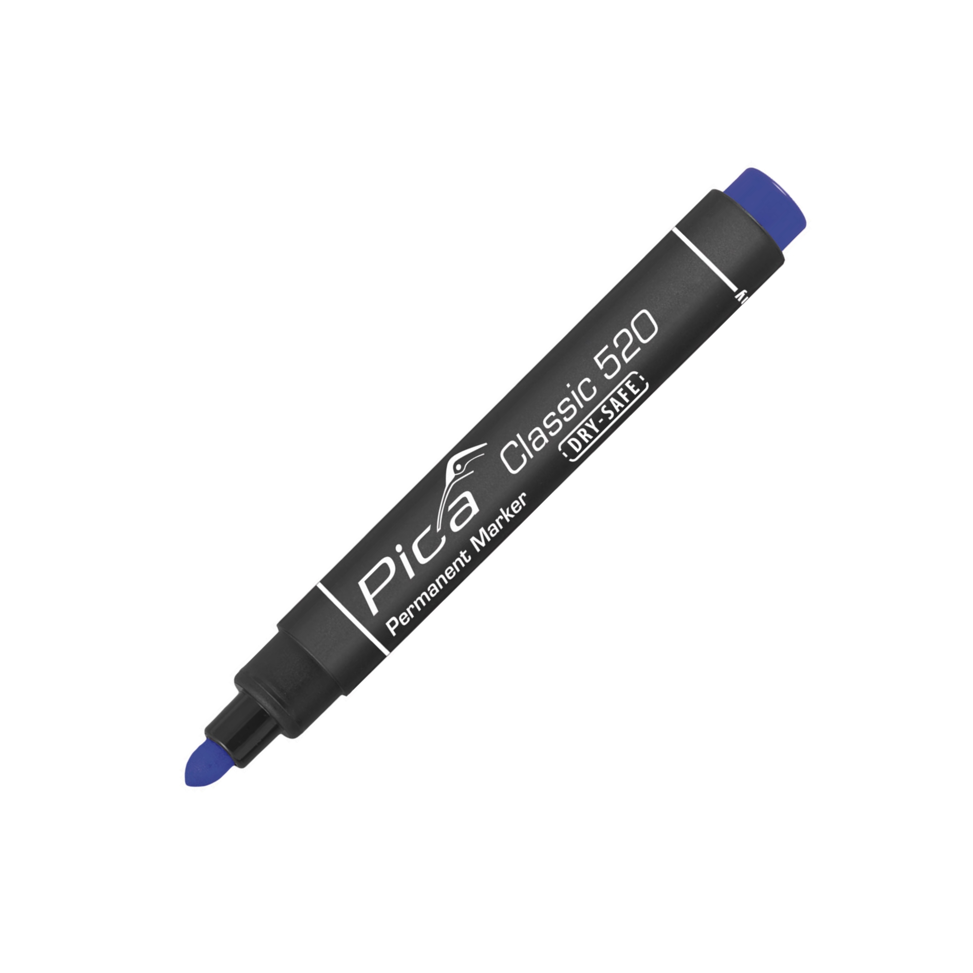 Pica Classic Permanent Marker 520 Rundspitze 1-4 mm, blau
