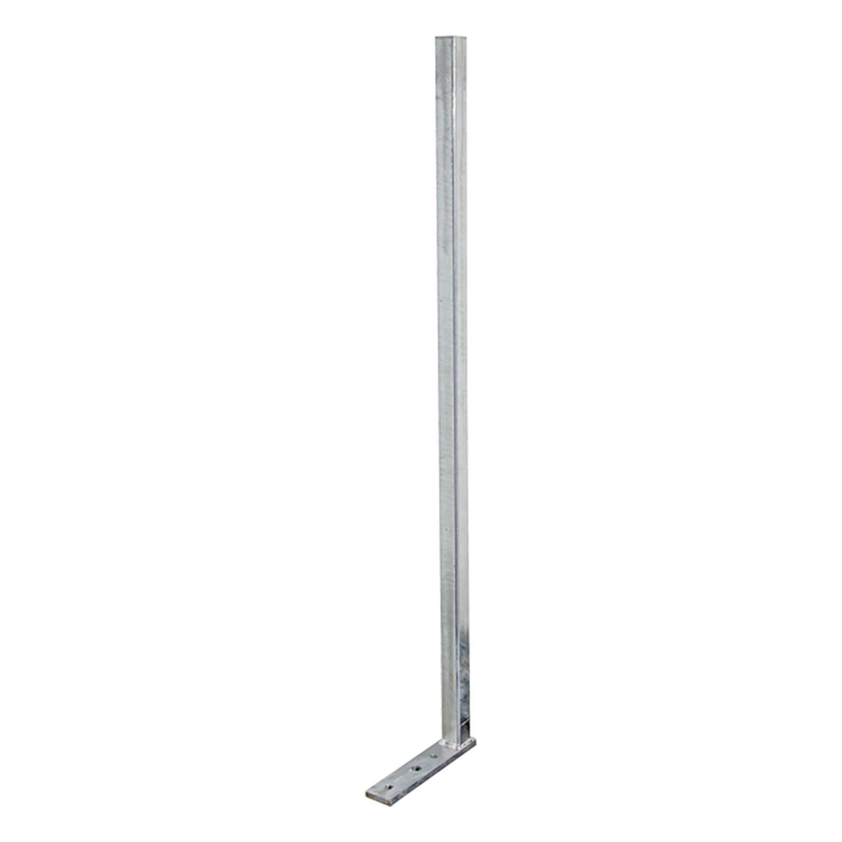 Alberts Universalpfosten, 200 x 40 x 960 mm, Stahl roh, feuerverzinkt, zum Aufschrauben - 1 Stk.