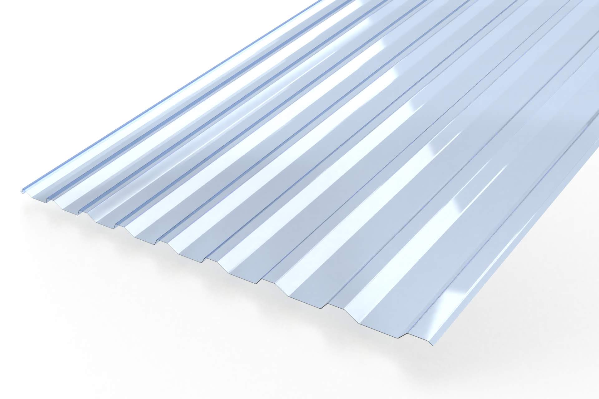 Lichtplatte PVC T20M, 2300 mm Länge Lichtplatte PVC T20M, 2300 mm Länge