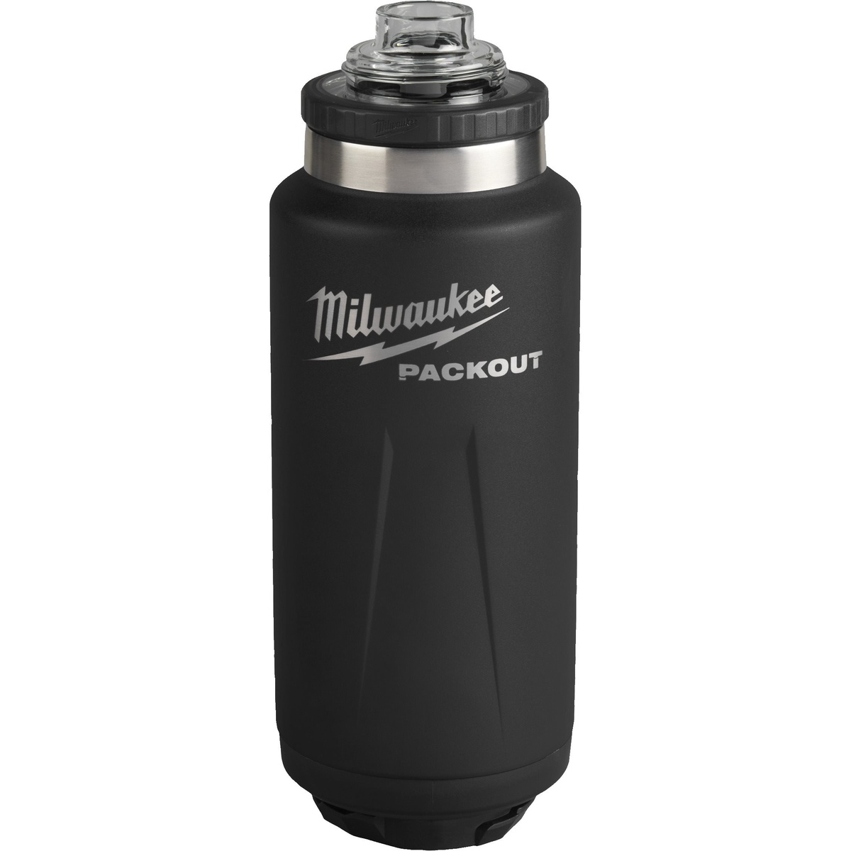 Milwaukee ﻿PACKOUT Isolierflasche 1065 ml mit Schraubdeckel, schwarz - 1 Stk.