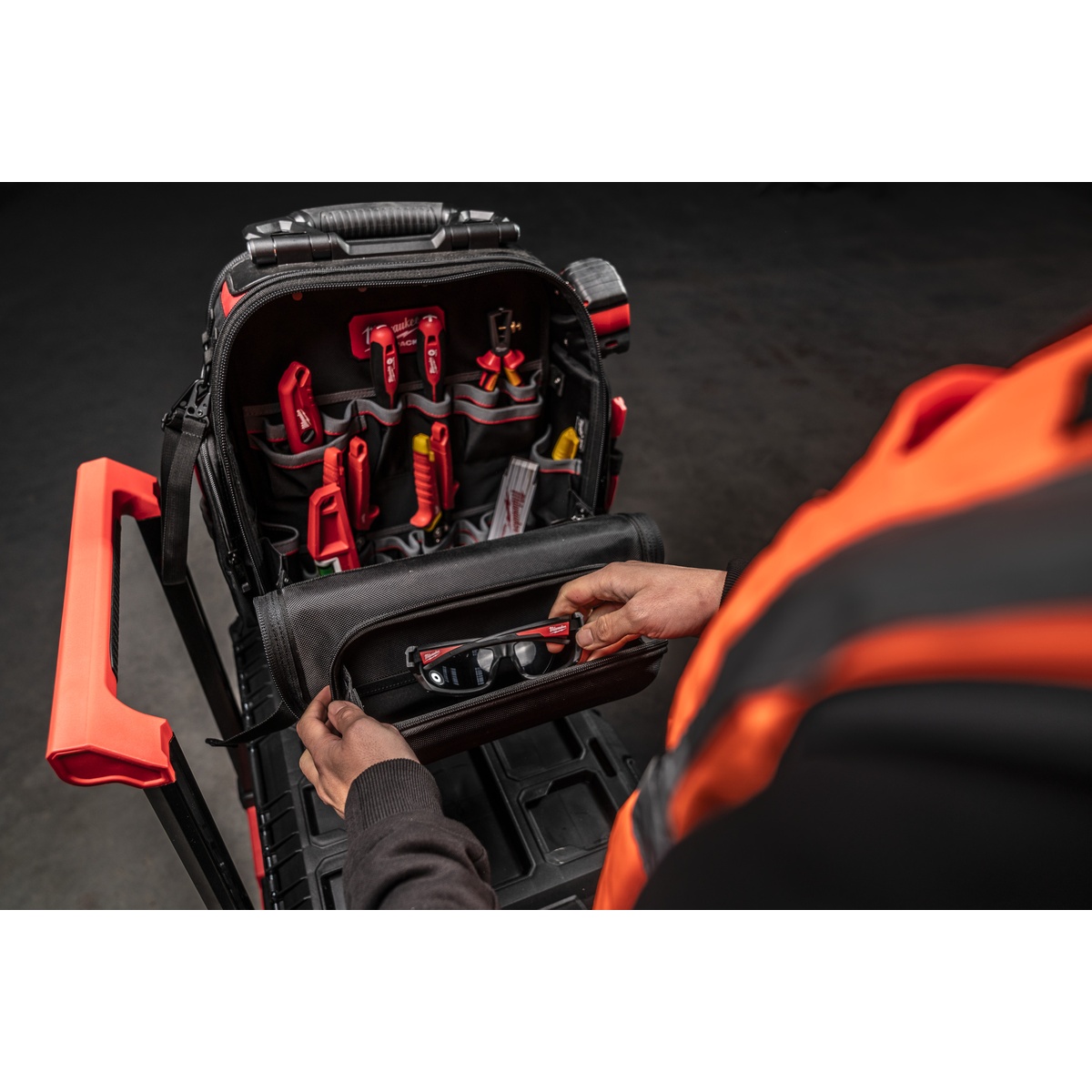 Milwaukee Packout 48-22-8425 Cajon Alto Con Manija Plegable - Foto 3