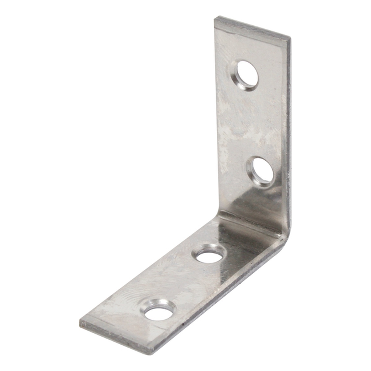 Alberts Stuhlwinkel, 75 x 75 x 16 mm, Edelstahl - 1 Stk.