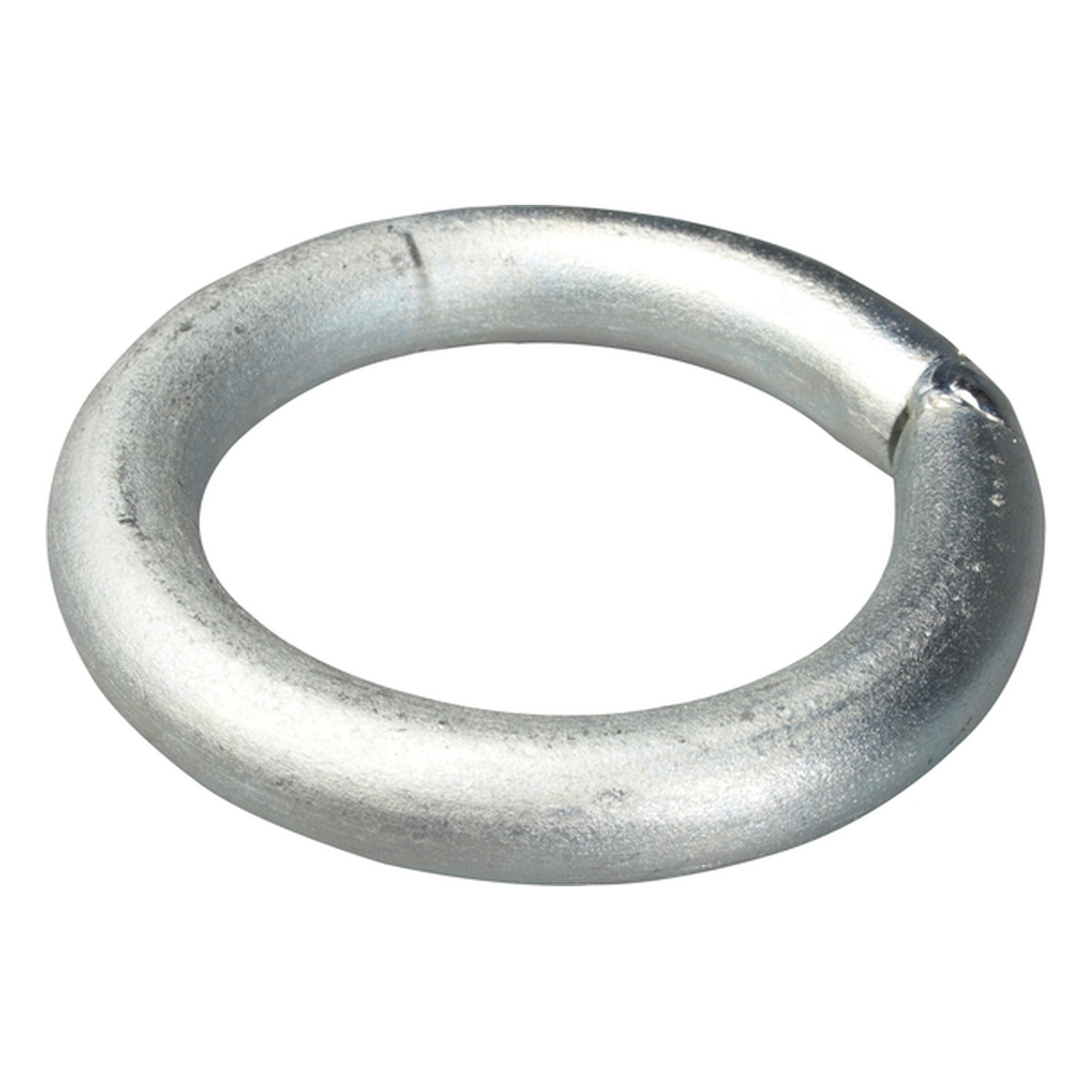 Alberts Befestigungsring, 65 x 45 mm, Stahl roh, galvanisch blau verzinkt - 1 Stk.