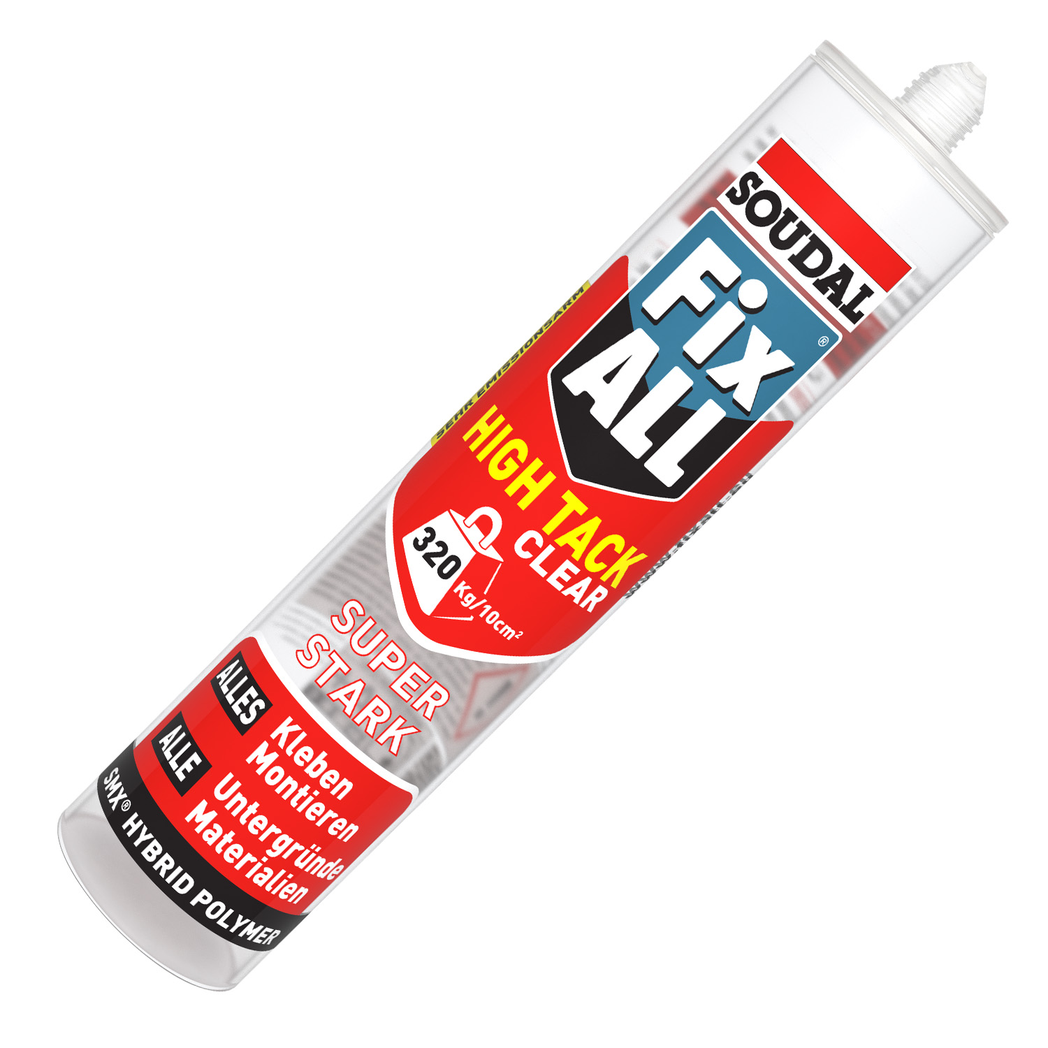 Soudal Montagekleber Fix All High Tack 290 ml clear Polymerkleber Alleskleber