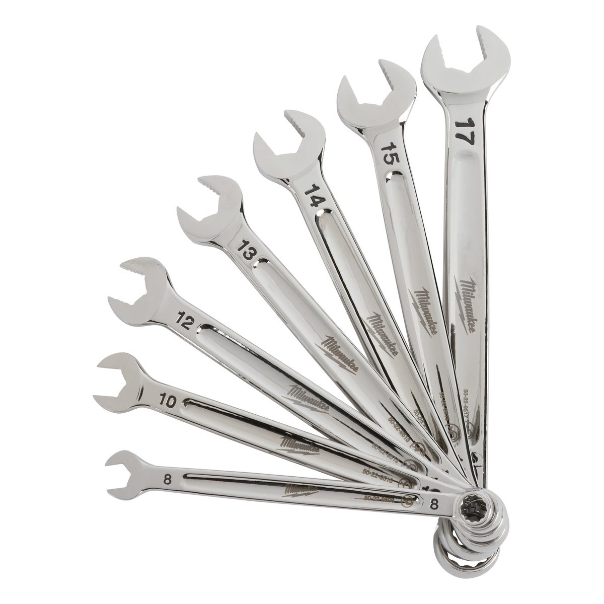 Milwaukee Ringmaulschlüssel MAX BITE-satz 7-teilig metrisch - 1 Stk.