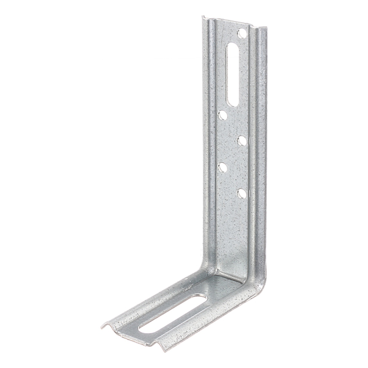 Alberts Verstellwinkel, geprägt, 90°-Winkel, 120 x 70 x 30 mm, Stahl roh, sendzimirverzinkt - 1 Stk.