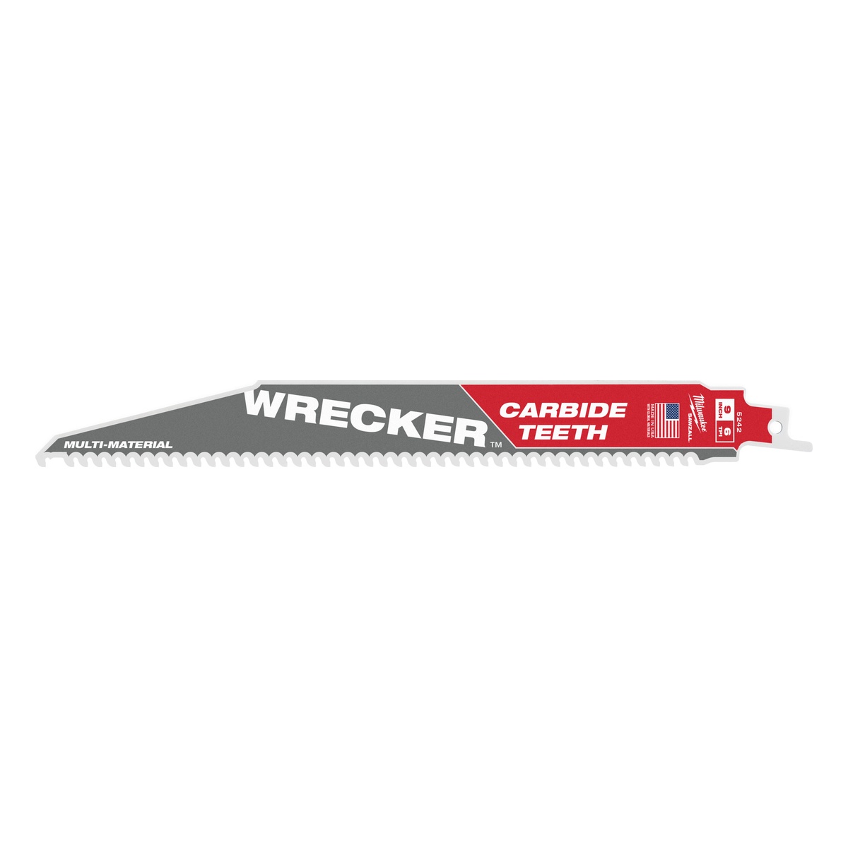 Milwaukee Säbelsägeblatt 230x6 mm WRECKER_HM-best. - 1 Stk.