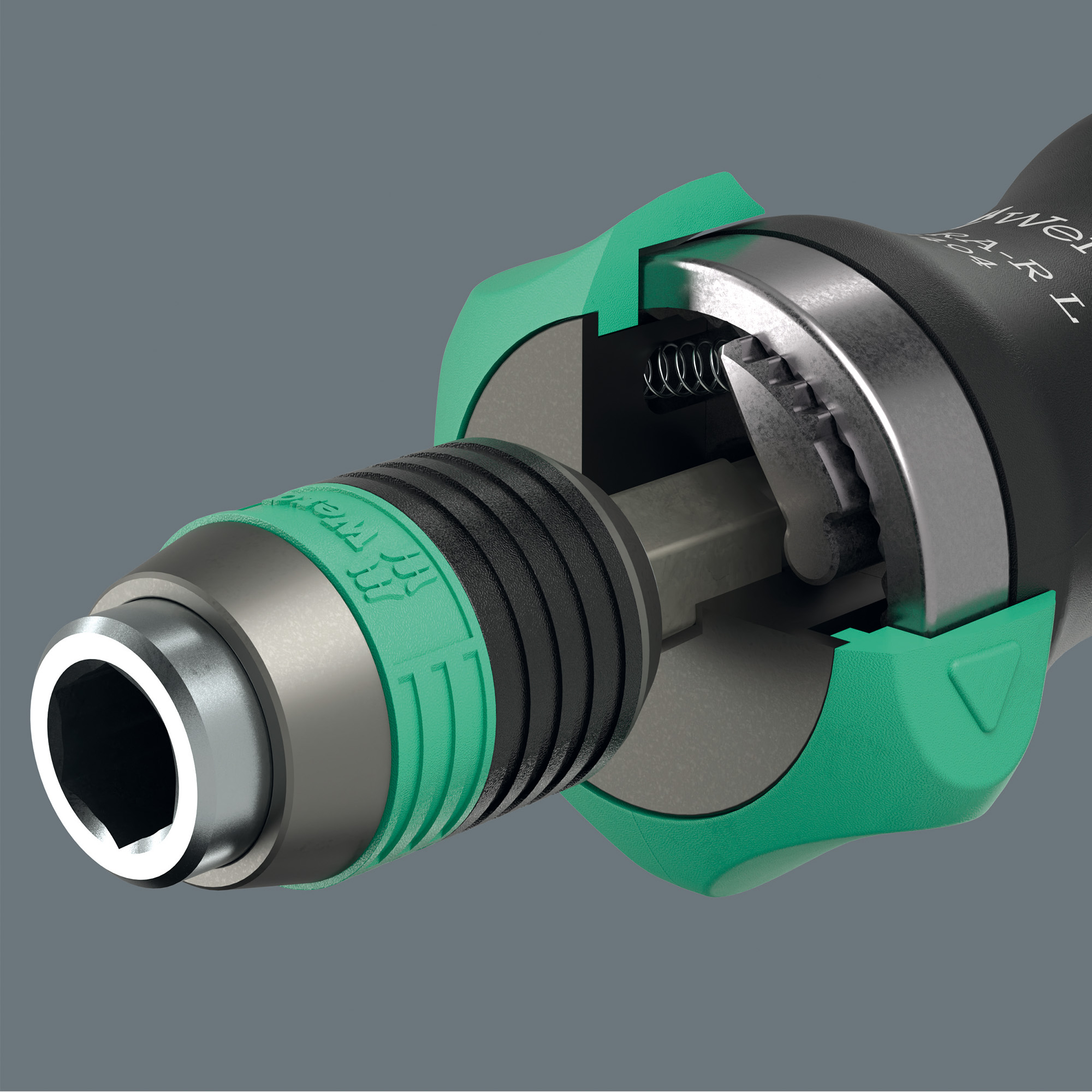 Wera Ratschenschraubendreher 838 RA-R L, 1/4 Zoll x 140 mm, mit Bithalter