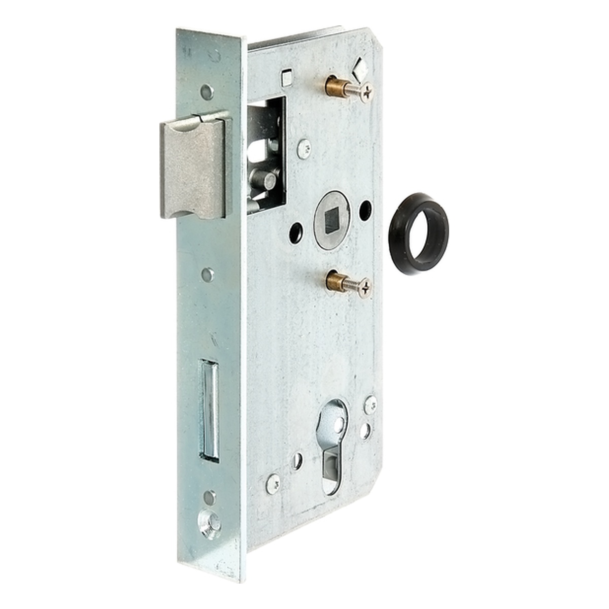 Alberts Ersatzschloss, für Schlosskasten 30 mm, Dornmaß 55 mm, 167 x 85 x 55 mm, Stahl roh, verzinkt - 1 Stk. Alberts Ersatzschloss, für Schlosskasten 30 mm, Dornmaß 55 mm, 167 x 85 x 55 mm, Stahl roh, verzinkt - 1 Stk.